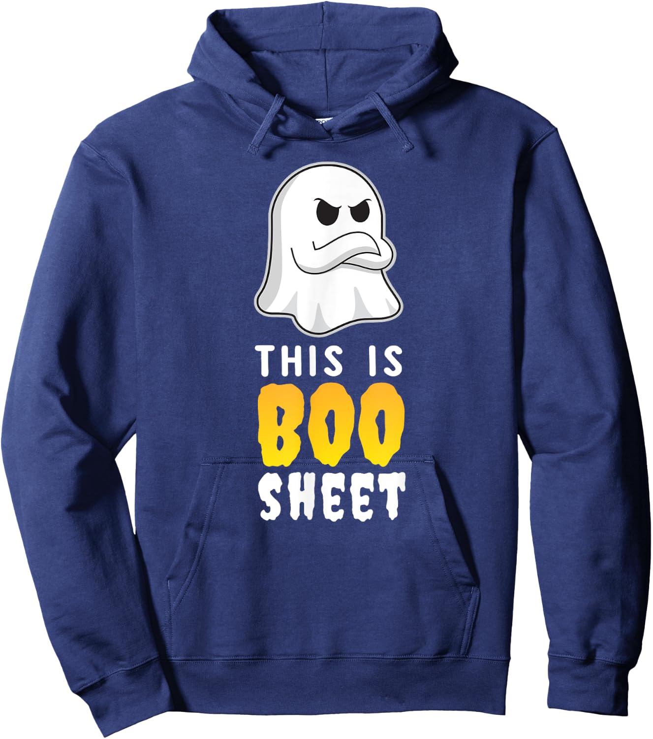 This Is Boo Sheet T Shirt Funny Ghost Spooky Party Idea Cute Hoodie - Hoodie | Navy