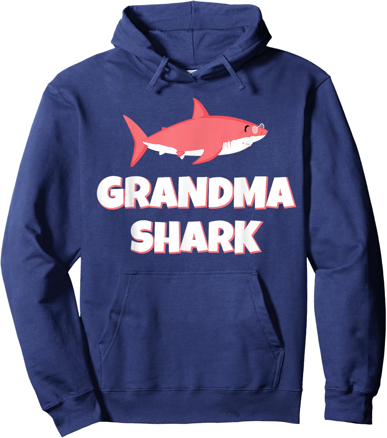Grandma Shark T Shirt Family Matching Women Jawsome Gifts Hoodie - Hoodie | Navy