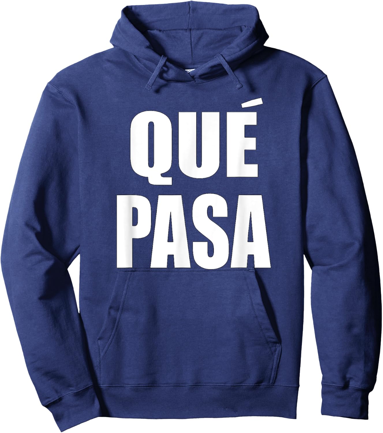 Que Pasa T Shirt Hoodie - Hoodie | Navy