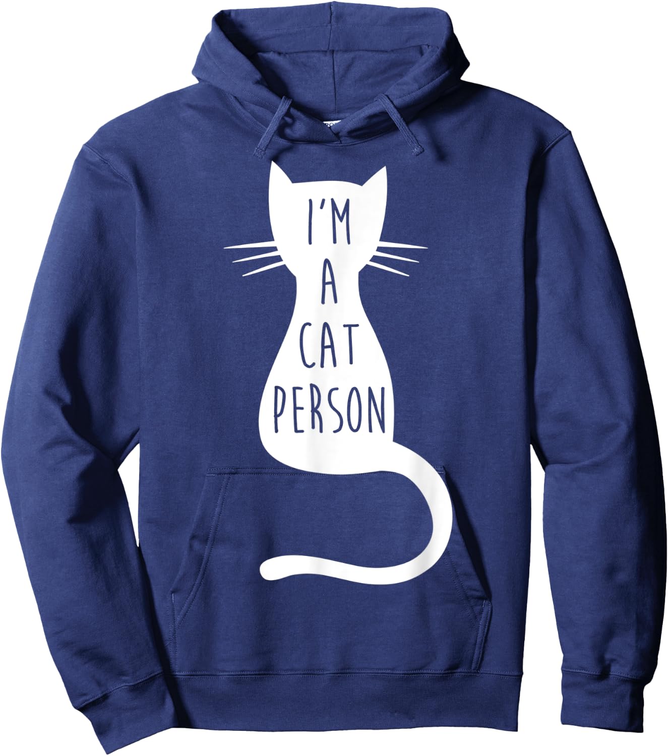 Cat Shirts - Funny Cat Shirt I'm A Cat Person Hoodie - Hoodie | Navy