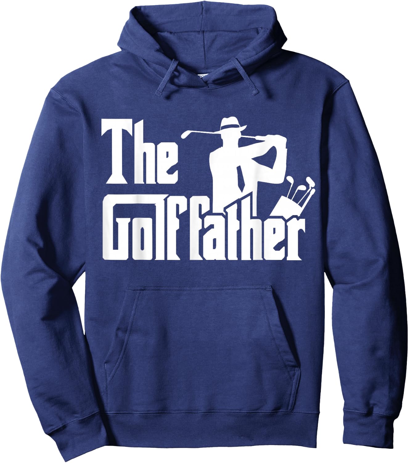 The Golf Father Funny Quote for Golfers Hoodie - Hoodie | Navy