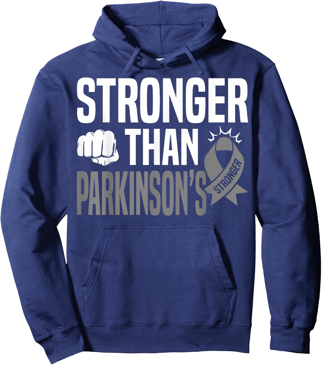 PD - Parkinson Disease Awareness T Shirt Hoodie - Hoodie | Navy