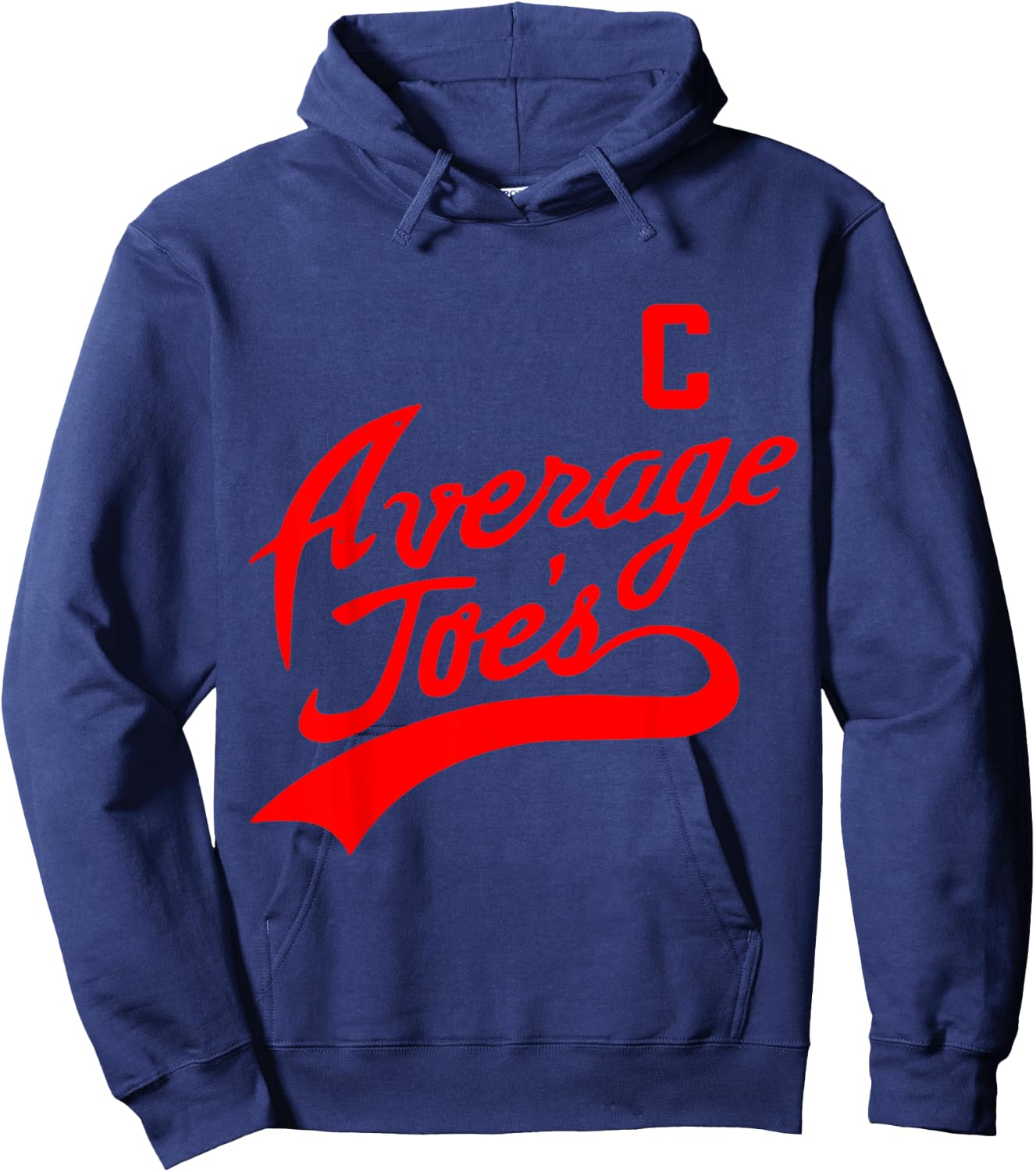 Average Joes Captain - Movie Globe Gym Hoodie - Hoodie | Navy