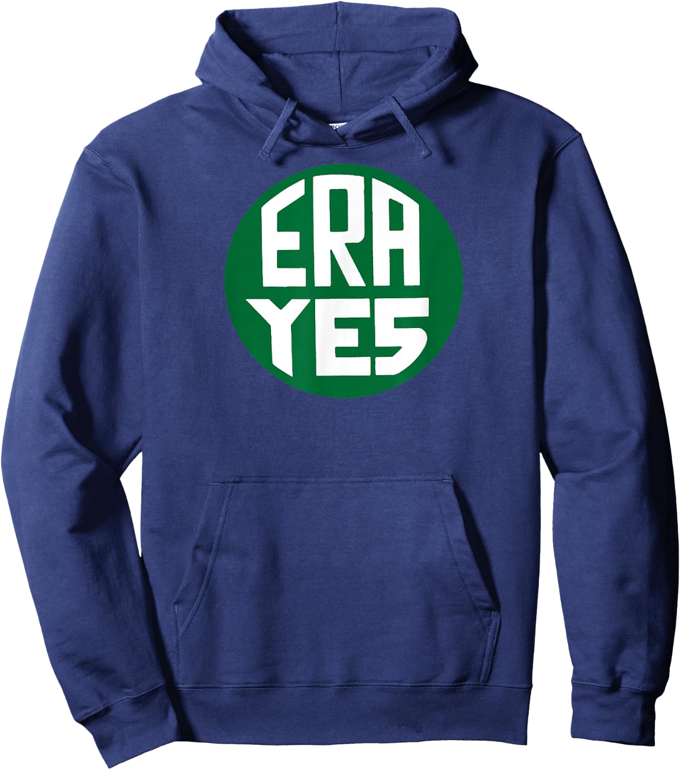 ERA YES Equality Change Vintage Pins Feminist Meme Hoodie - Hoodie | Navy