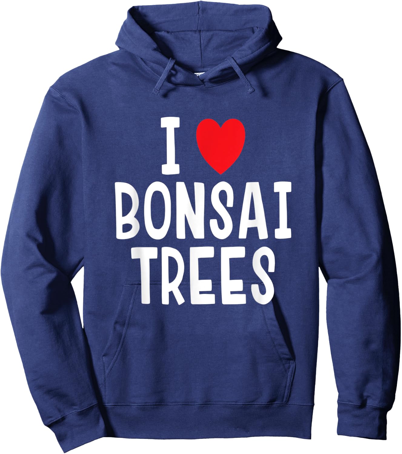 I Love Bonsai Trees Hoodie - Hoodie | Navy