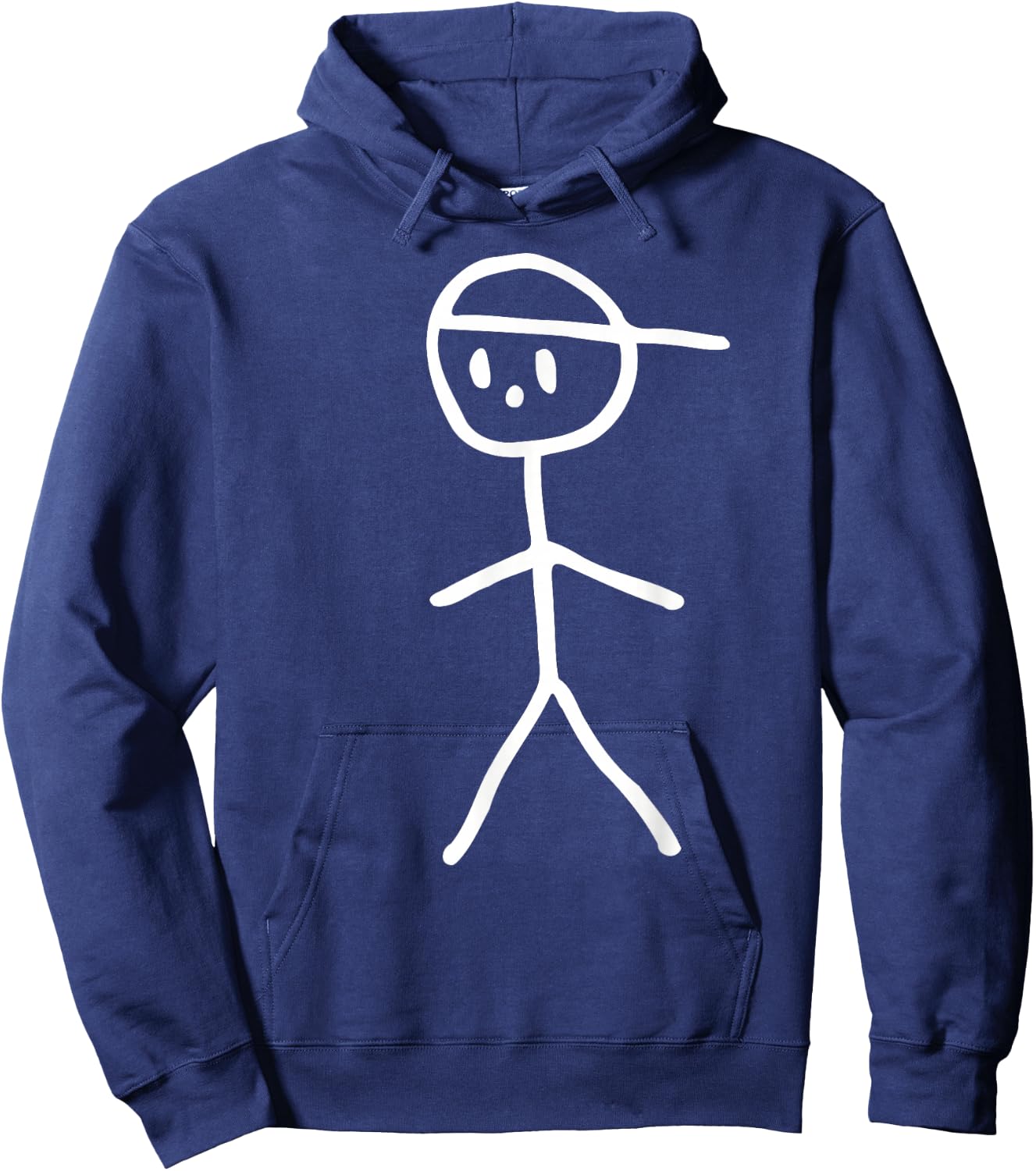Stickman boy Hoodie - Hoodie | Navy