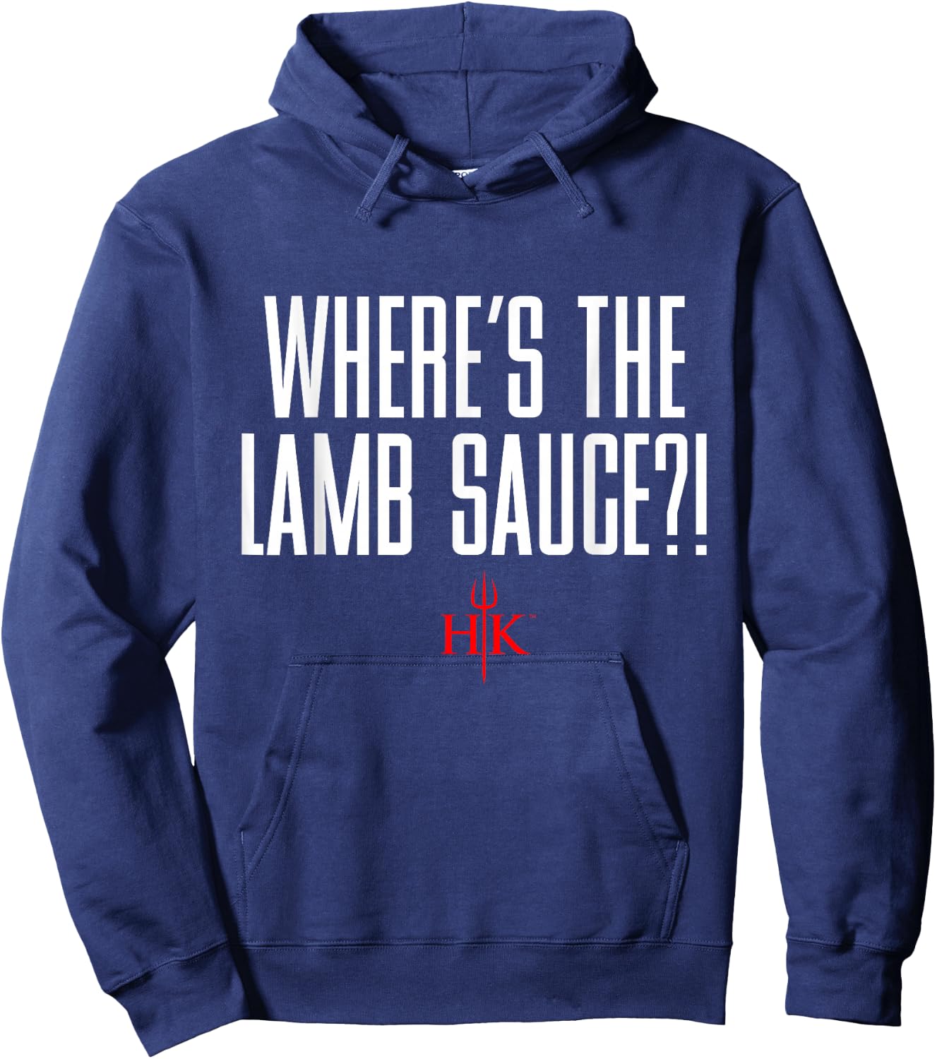 Official Hell's Kitchen Where's the Lamb Sauce?! Hoodie - Hoodie | Navy