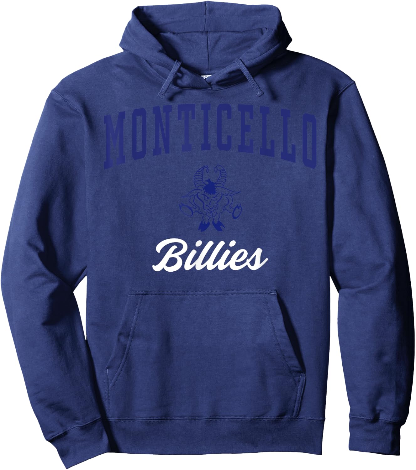 Monticello High School Billies C3 Hoodie - Hoodie | Navy