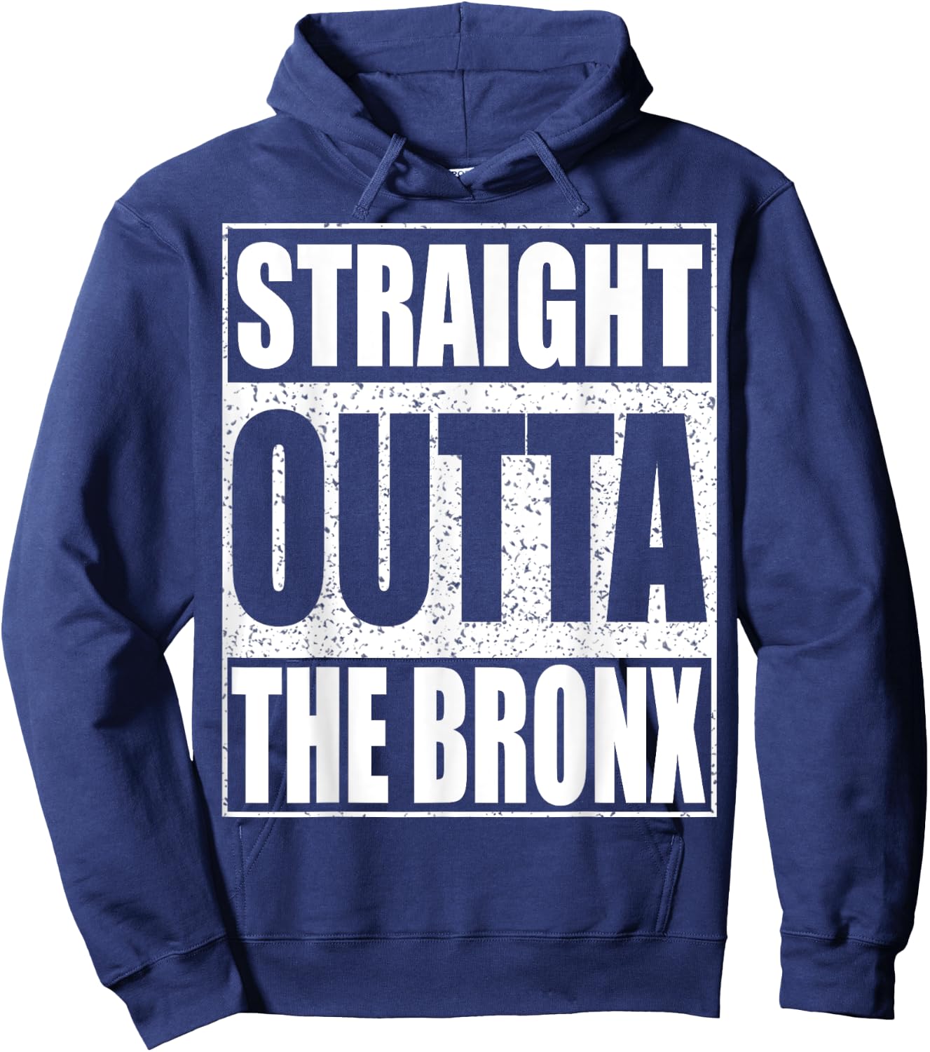 Straight Outta The Bronx Borough of New York City Hoodie - Hoodie | Navy