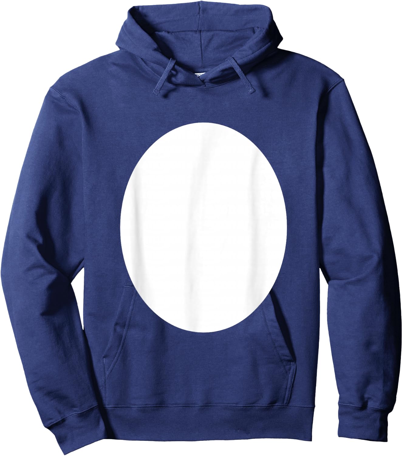 Black White Panda Bear Halloween Costume Cute Animal Belly Hoodie - Hoodie | Navy