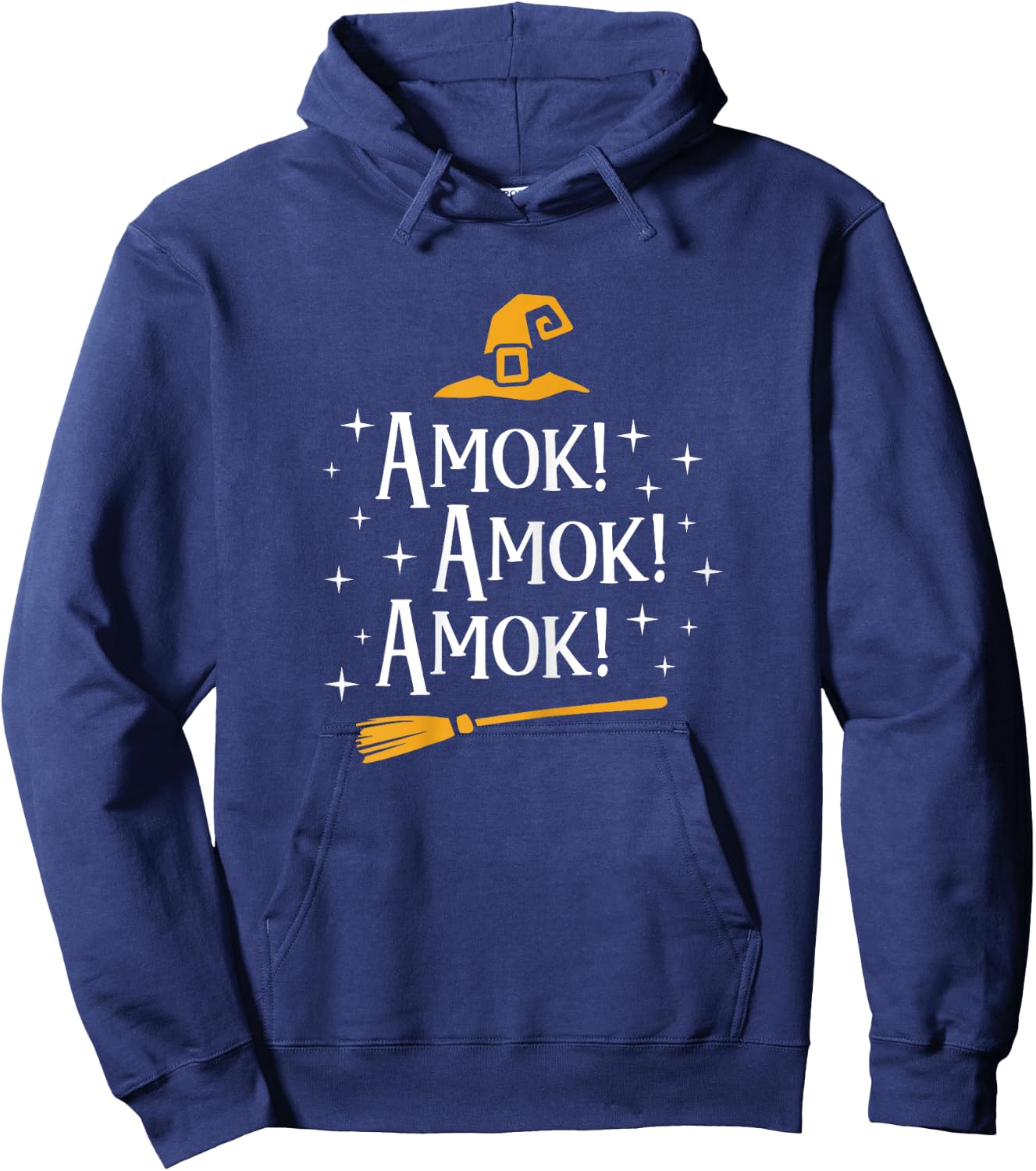 Amok Amok Amok T Shirt Cute Costume Idea Sisters Halloweens Hoodie - Hoodie | Navy