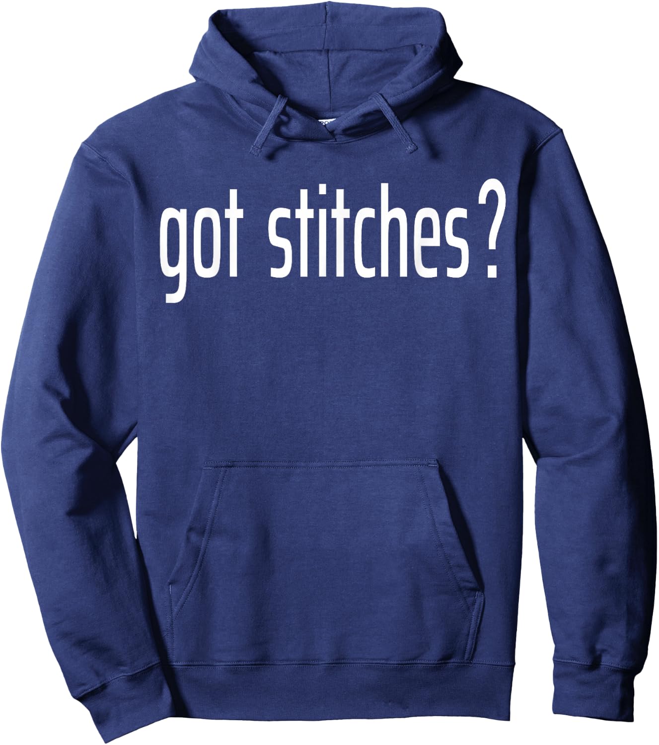 Funny Got Stitches Surgical Surgery Sutures Get Well Hoodie - Hoodie | Navy