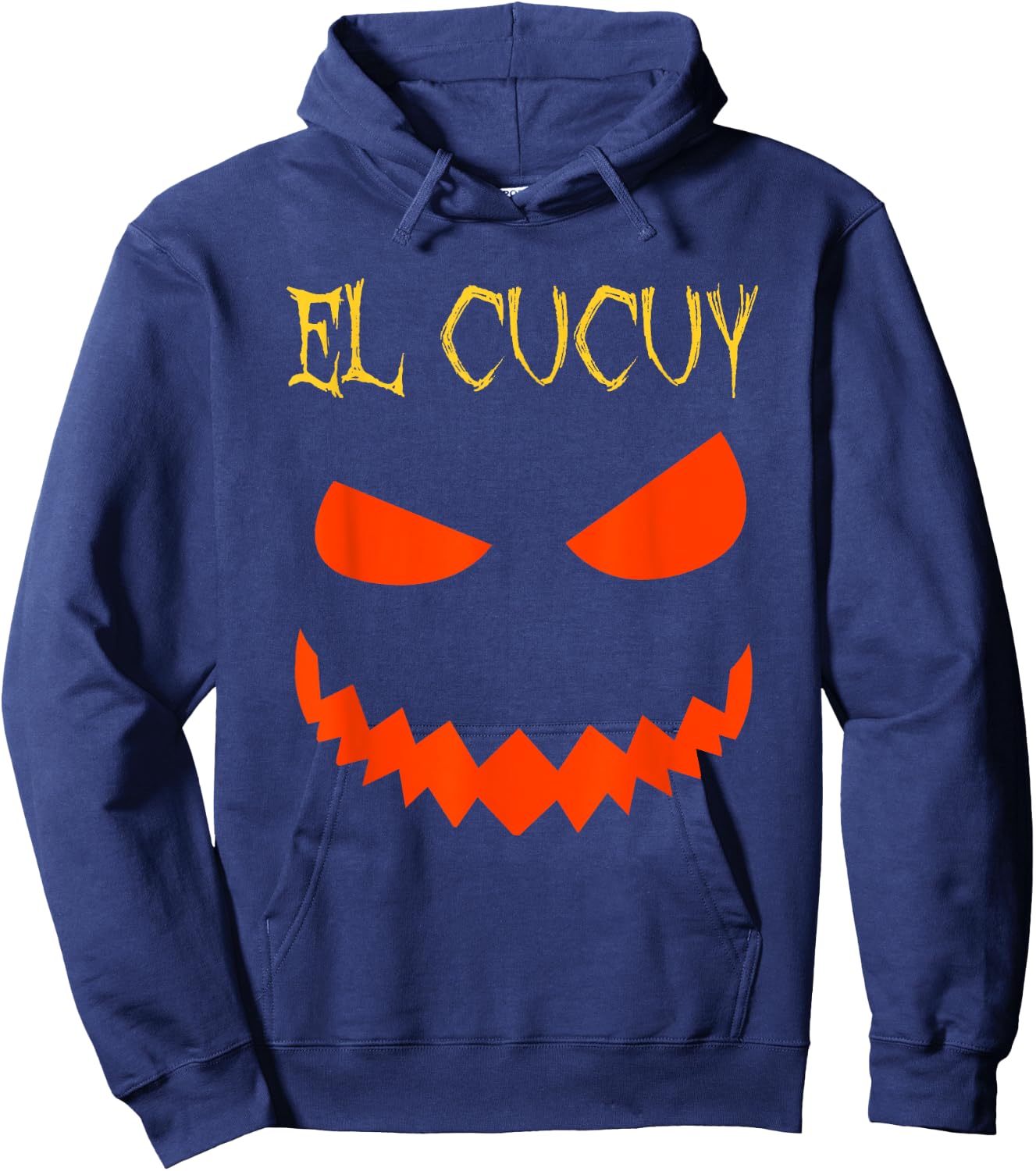 El Cucuy Scary Halloween Monster Hoodie - Hoodie | Navy