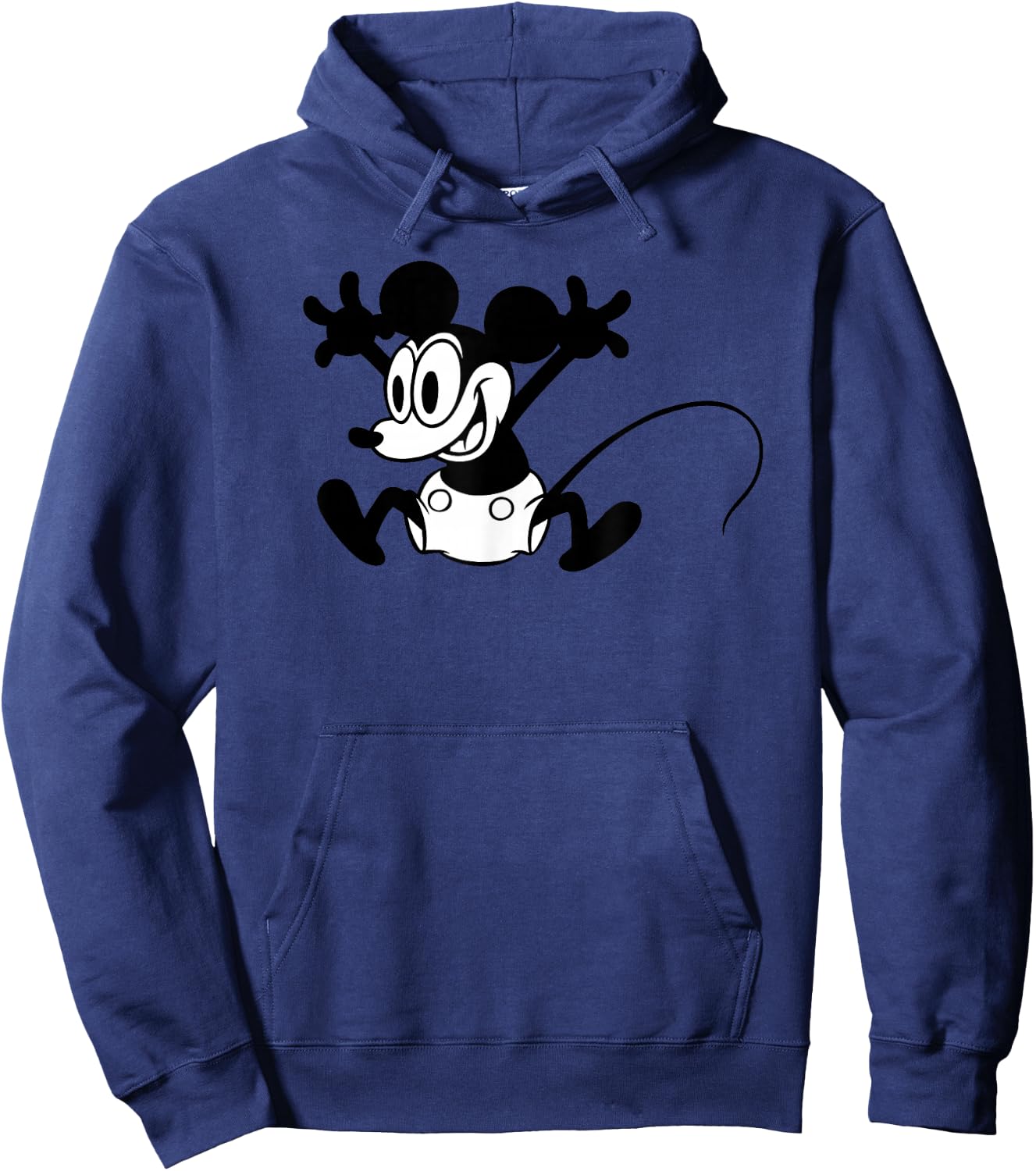Disney - Classic Vintage Mickey Mouse Hoodie - Hoodie | Navy