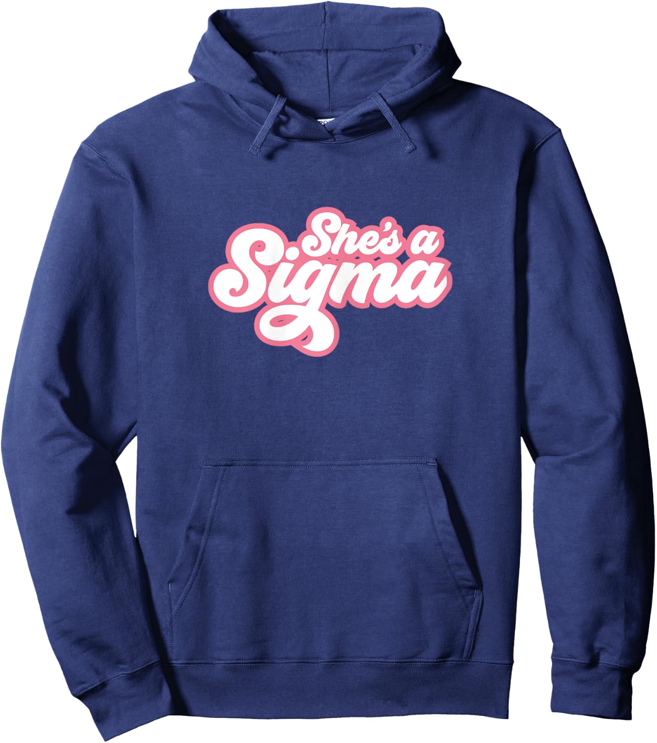 She's a Sigma Hoodie - Hoodie | Navy