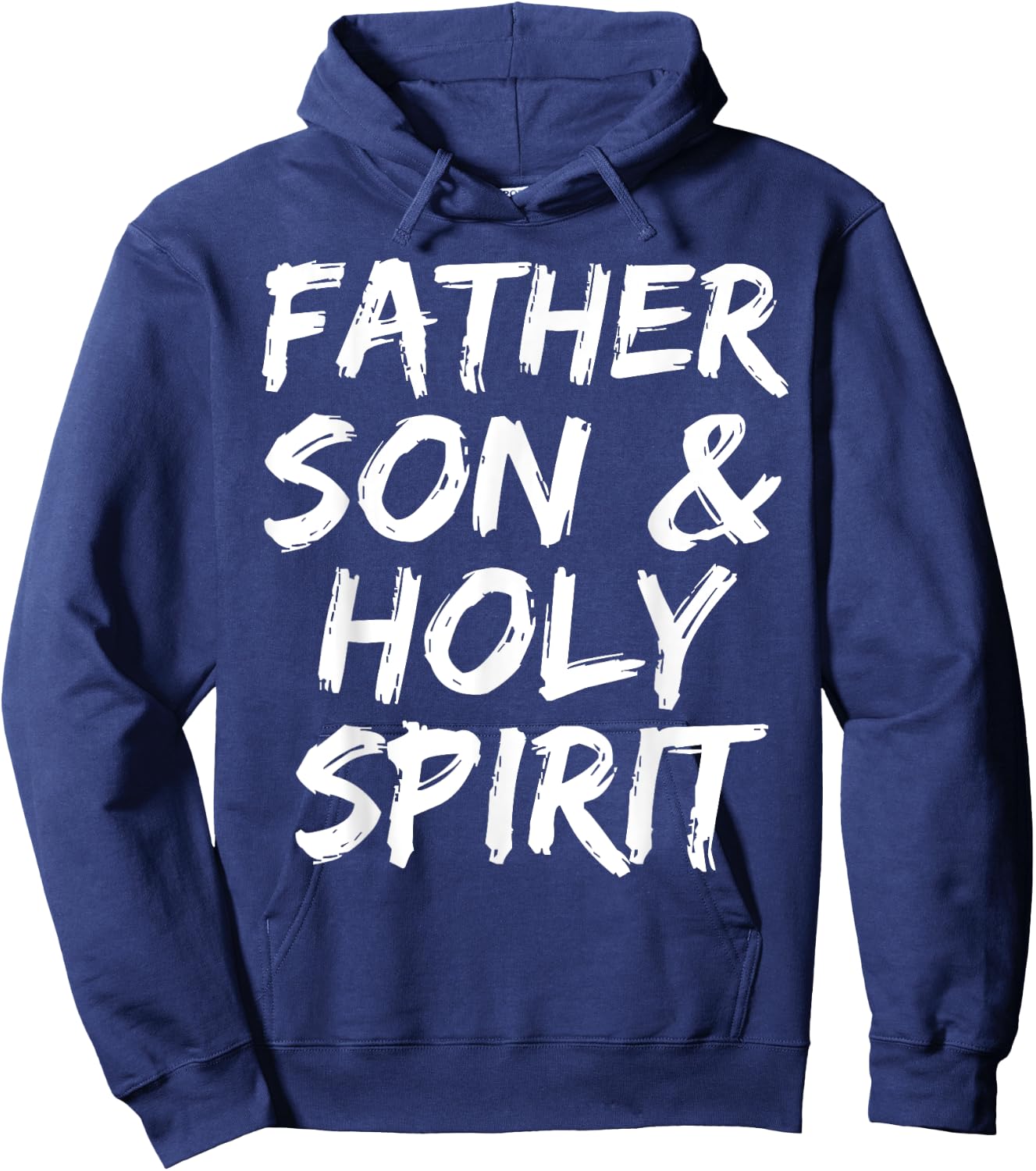 Christian Trinity Gift Father Son & Holy Spirit Hoodie - Hoodie | Navy