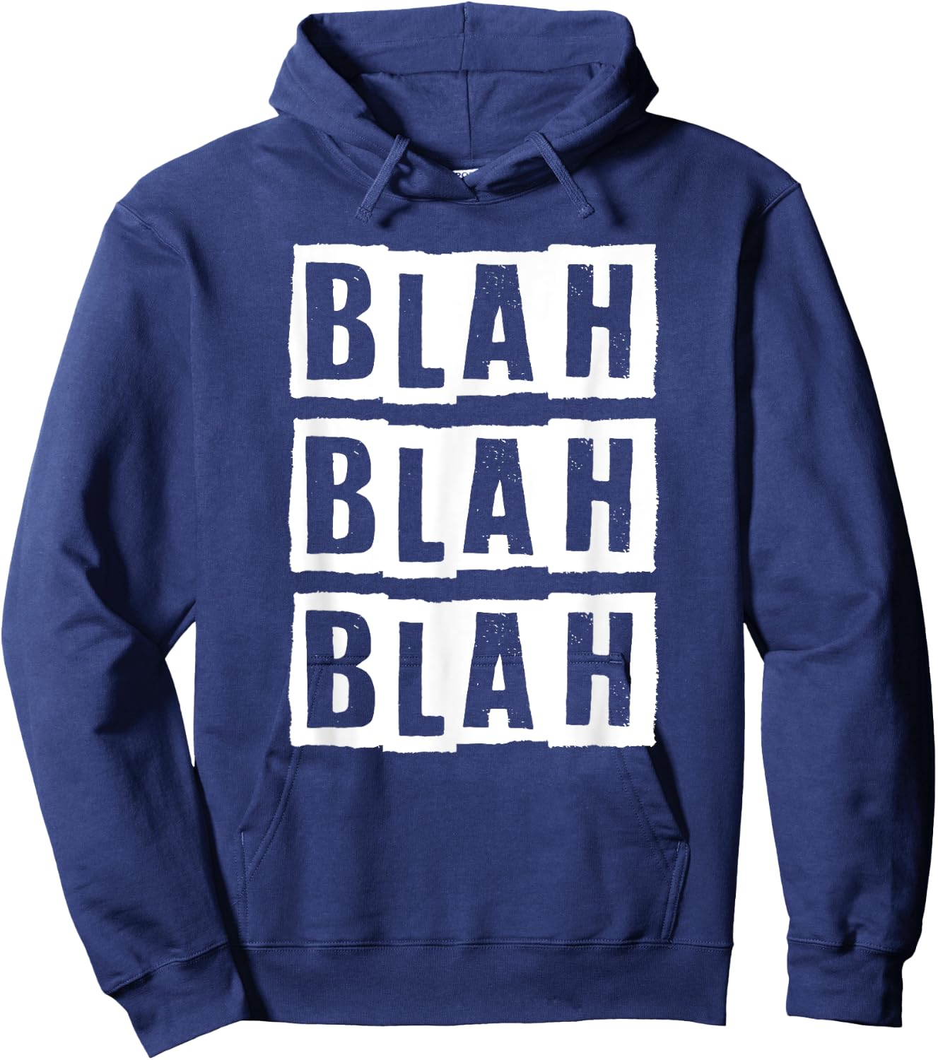 Blah Blah Blah Cynic Hoodie - Hoodie | Navy