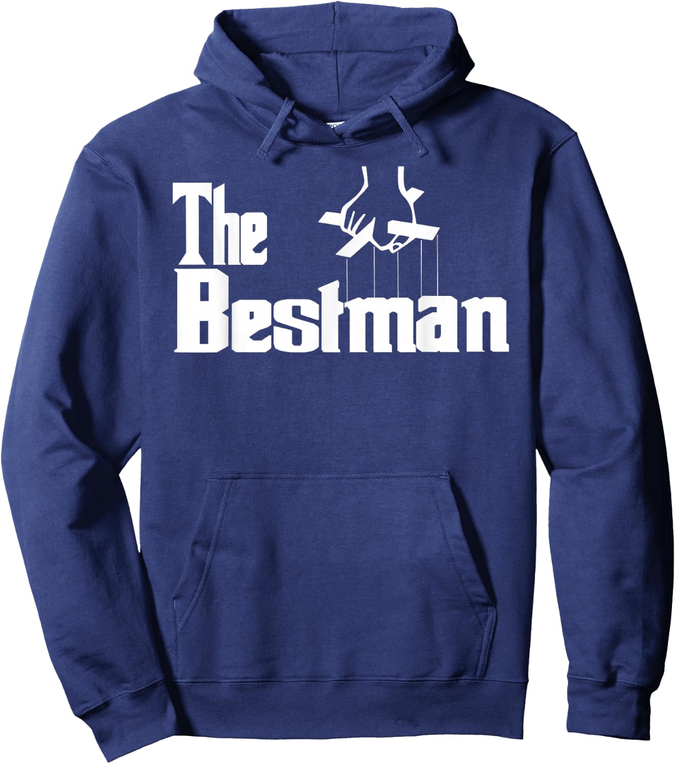 Bachelor Party or Wedding The Bestman Groomsmen Hoodie - Hoodie | Navy