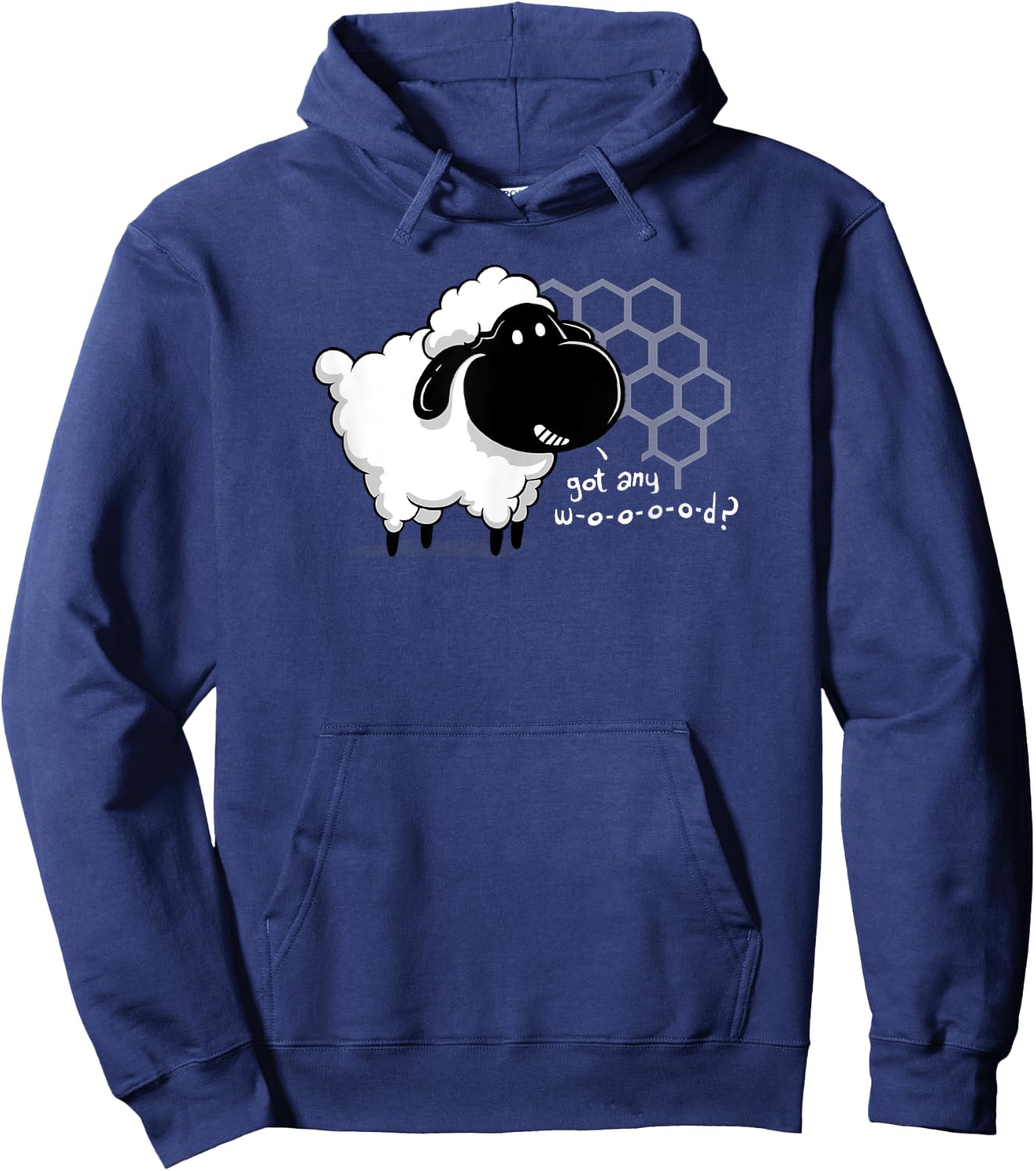 Board Game for Geeks, Got Any Wood Sheep Shirt Hoodie - Hoodie | Navy