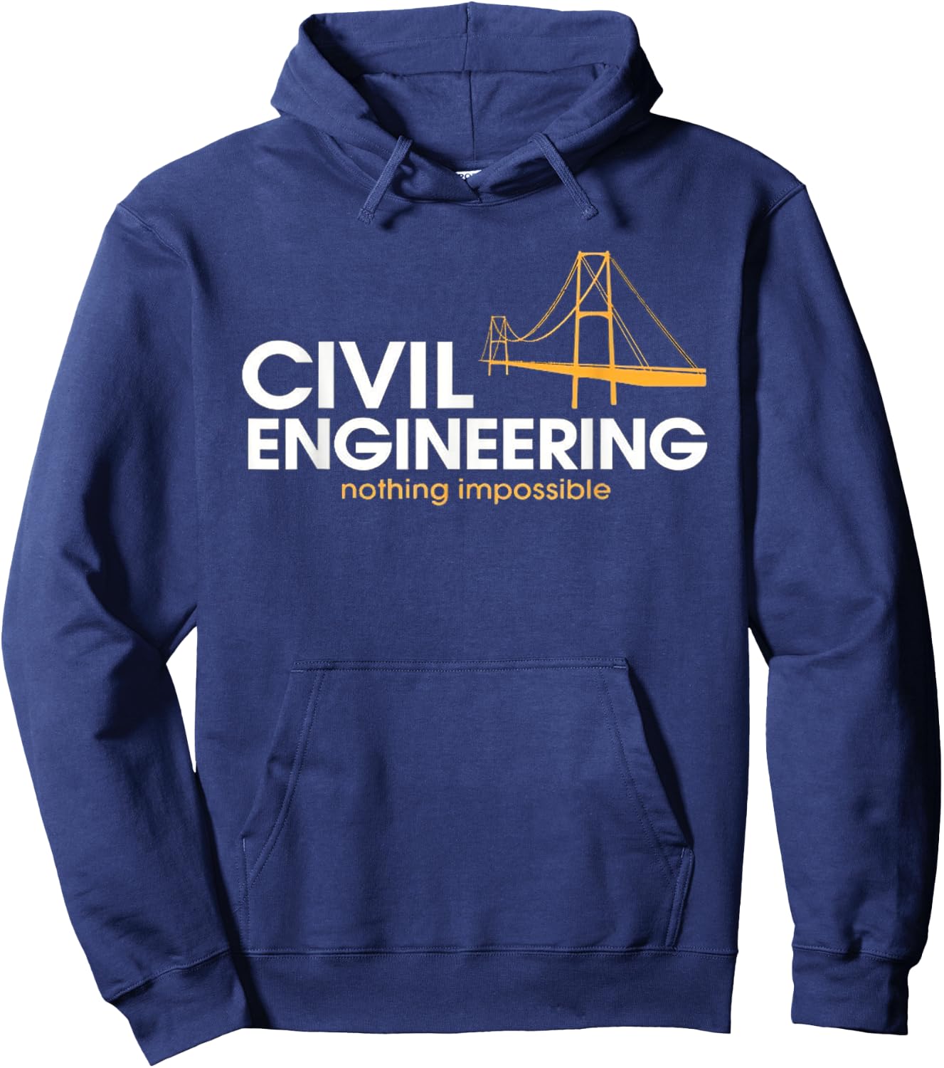 Civil engineering shirt for , Civil engineering for boys Hoodie - Hoodie | Navy