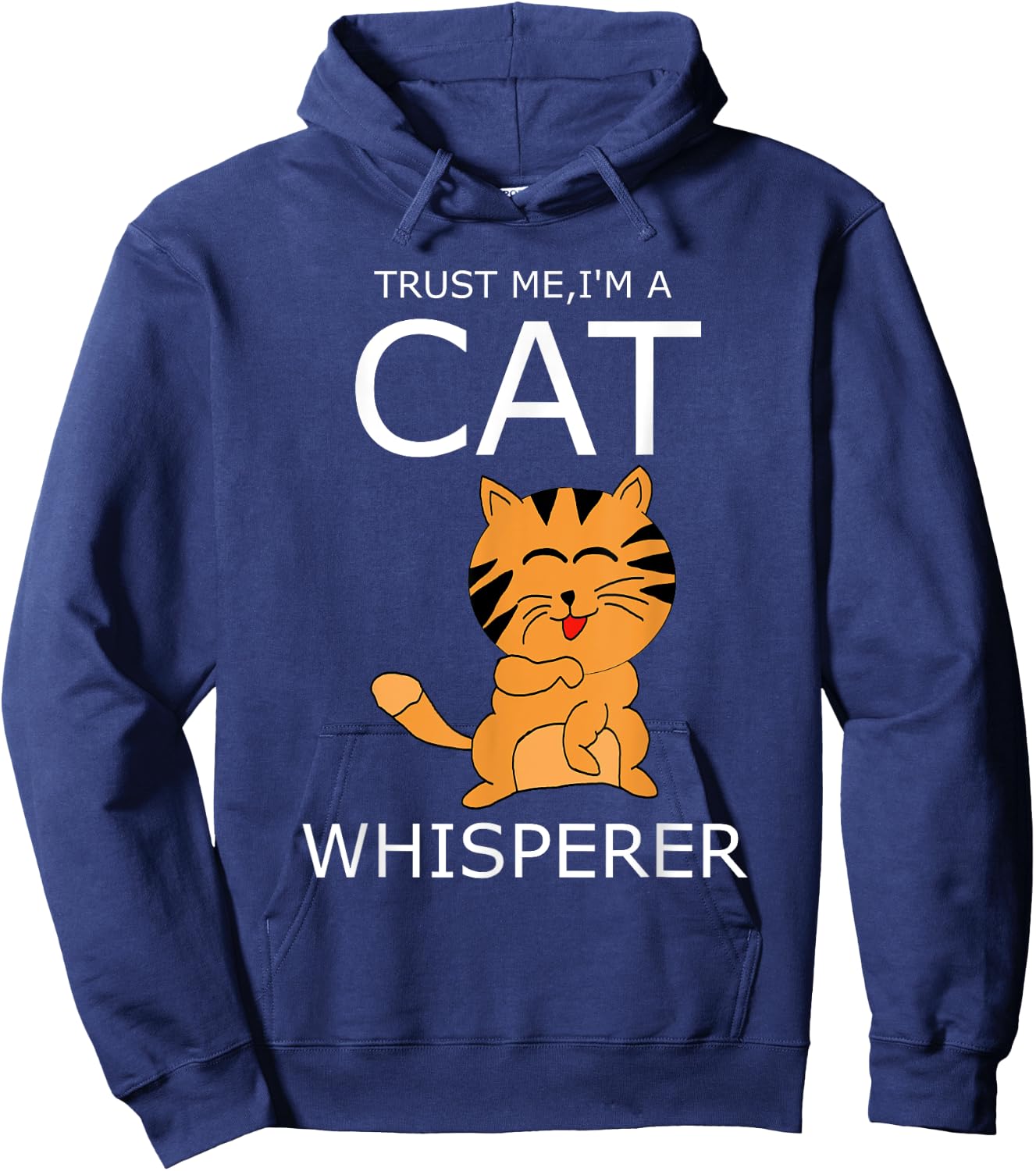 i'm A Cat Whisperer T Shirt Women Girls Kids Hoodie - Hoodie | Navy