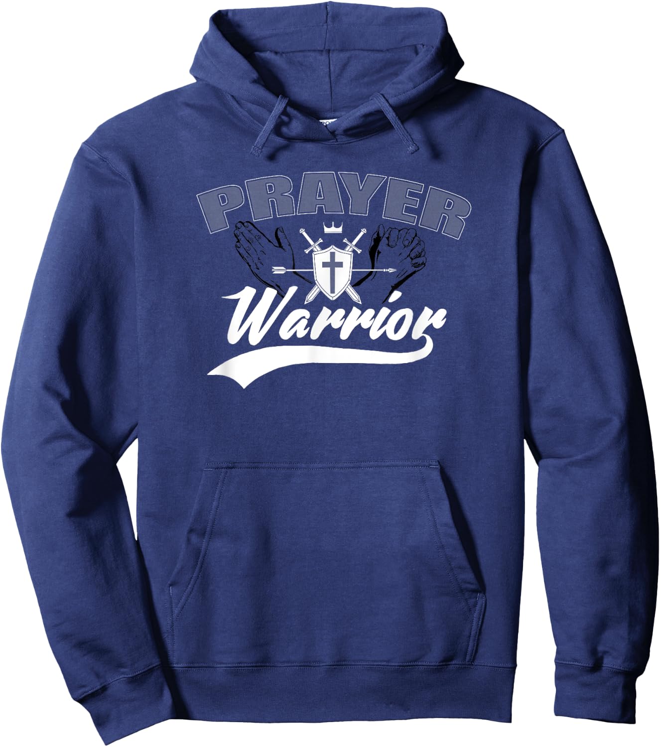 Prayer Warrior Women and Kids Hoodie - Hoodie | Navy