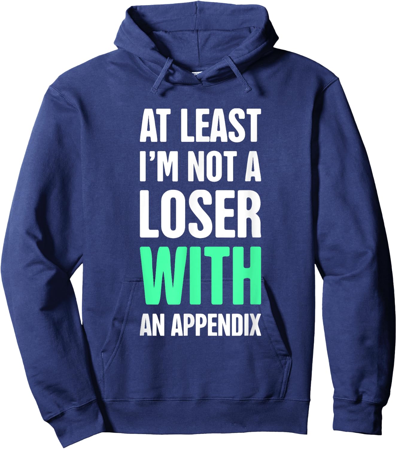 Funny Appendix Hoodie - Hoodie | Navy