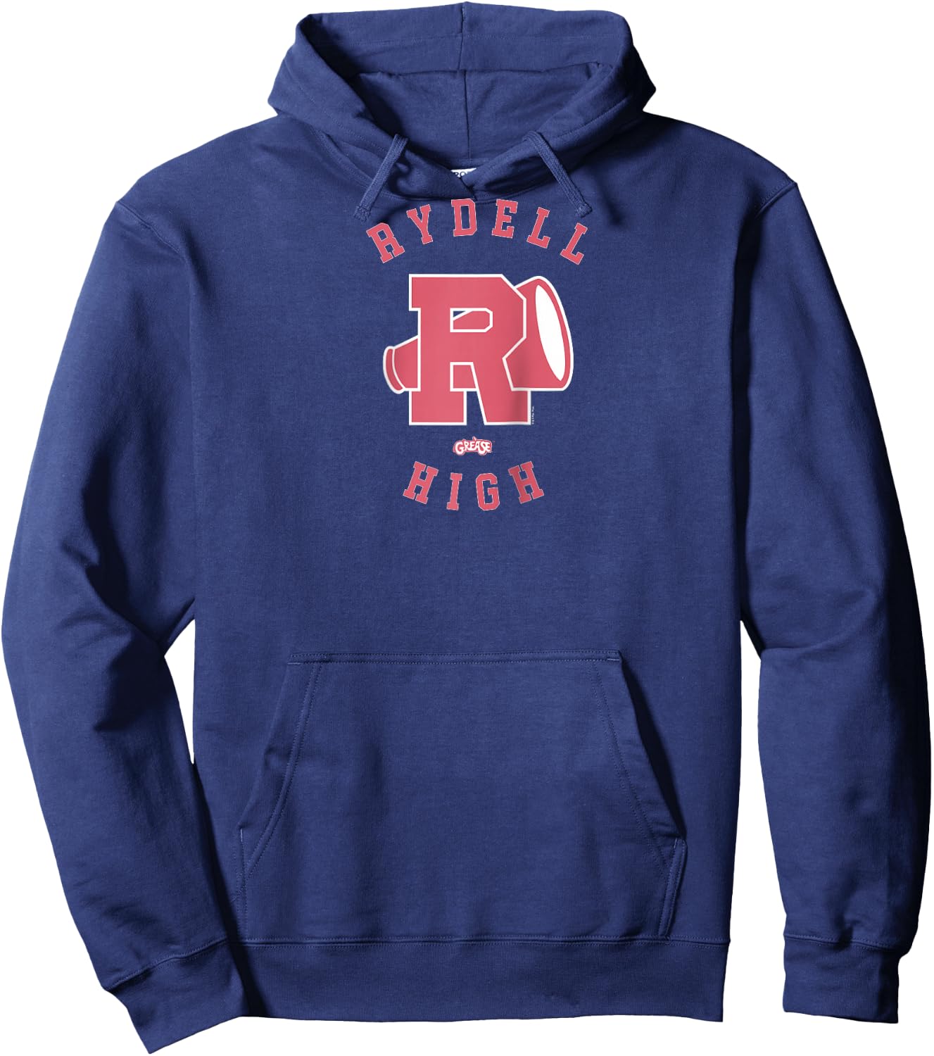 Grease - Rydell High Raglan Baseball Hoodie - Hoodie | Navy