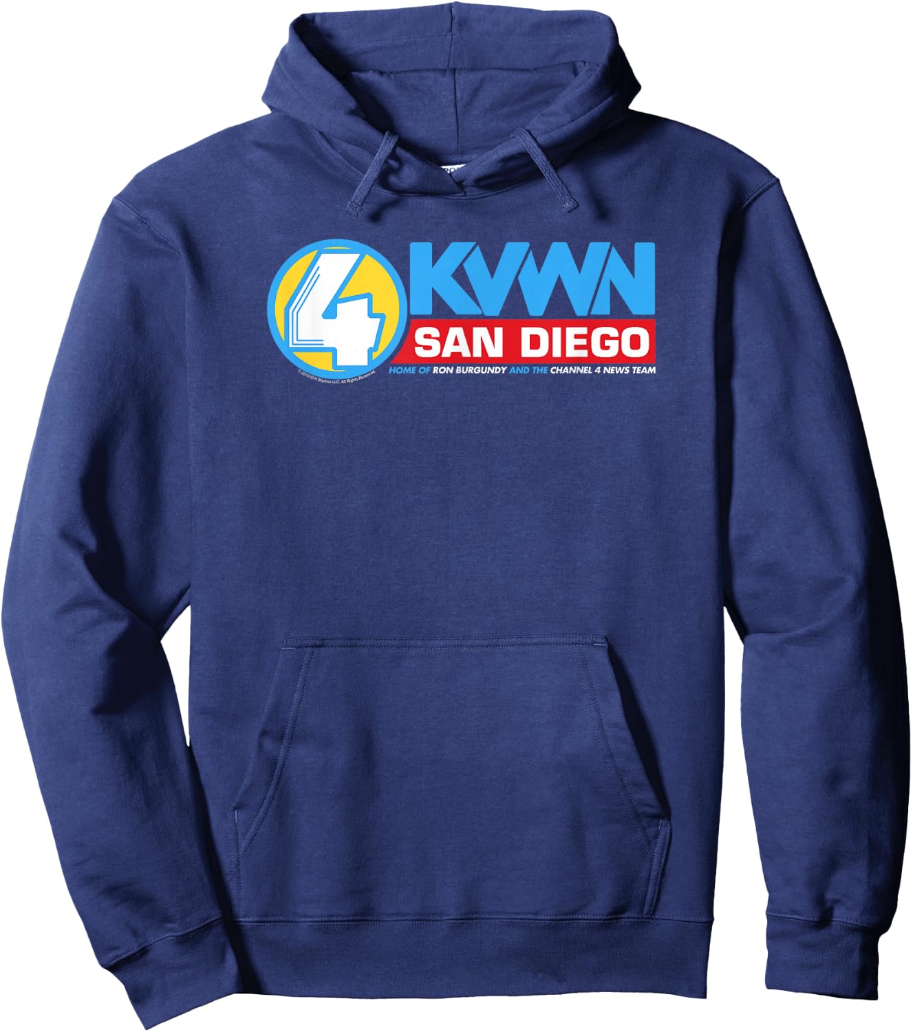 Anchorman KVWN San Diego Hoodie - Hoodie | Navy