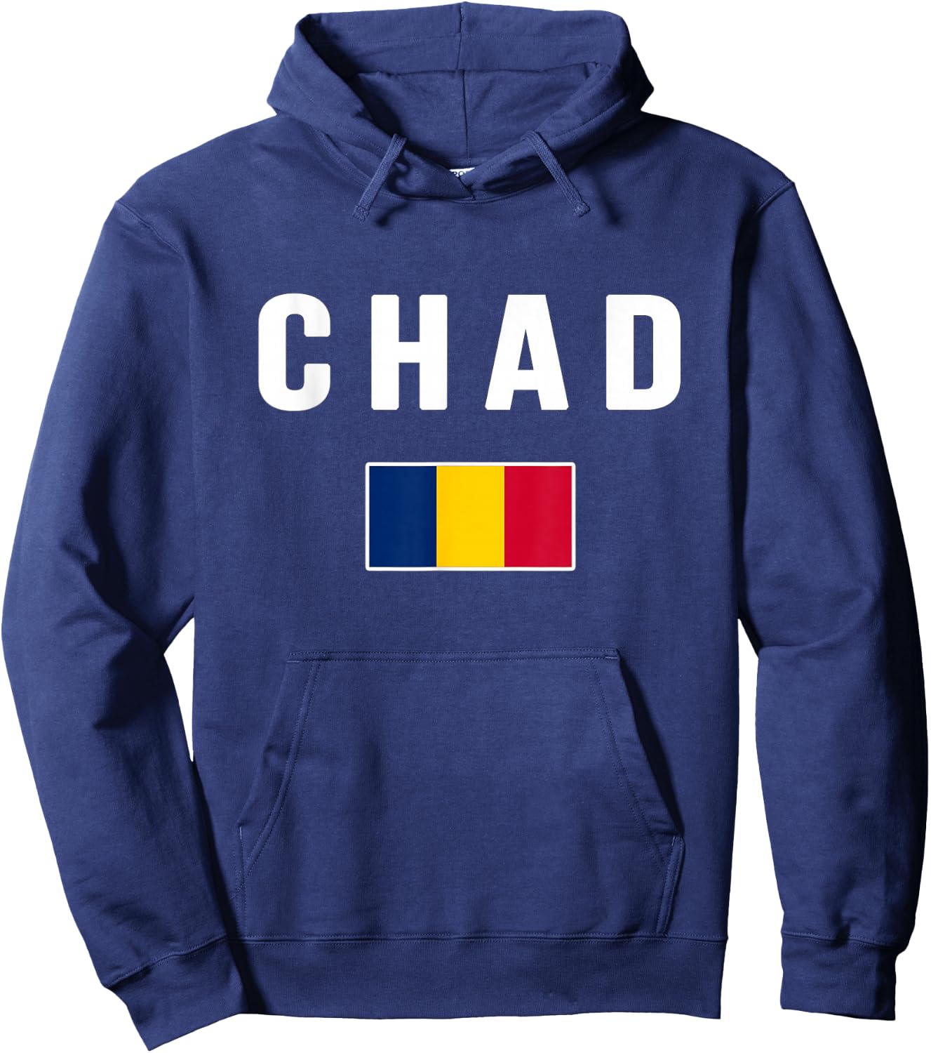 Chad Country Flag Hoodie - Hoodie | Navy