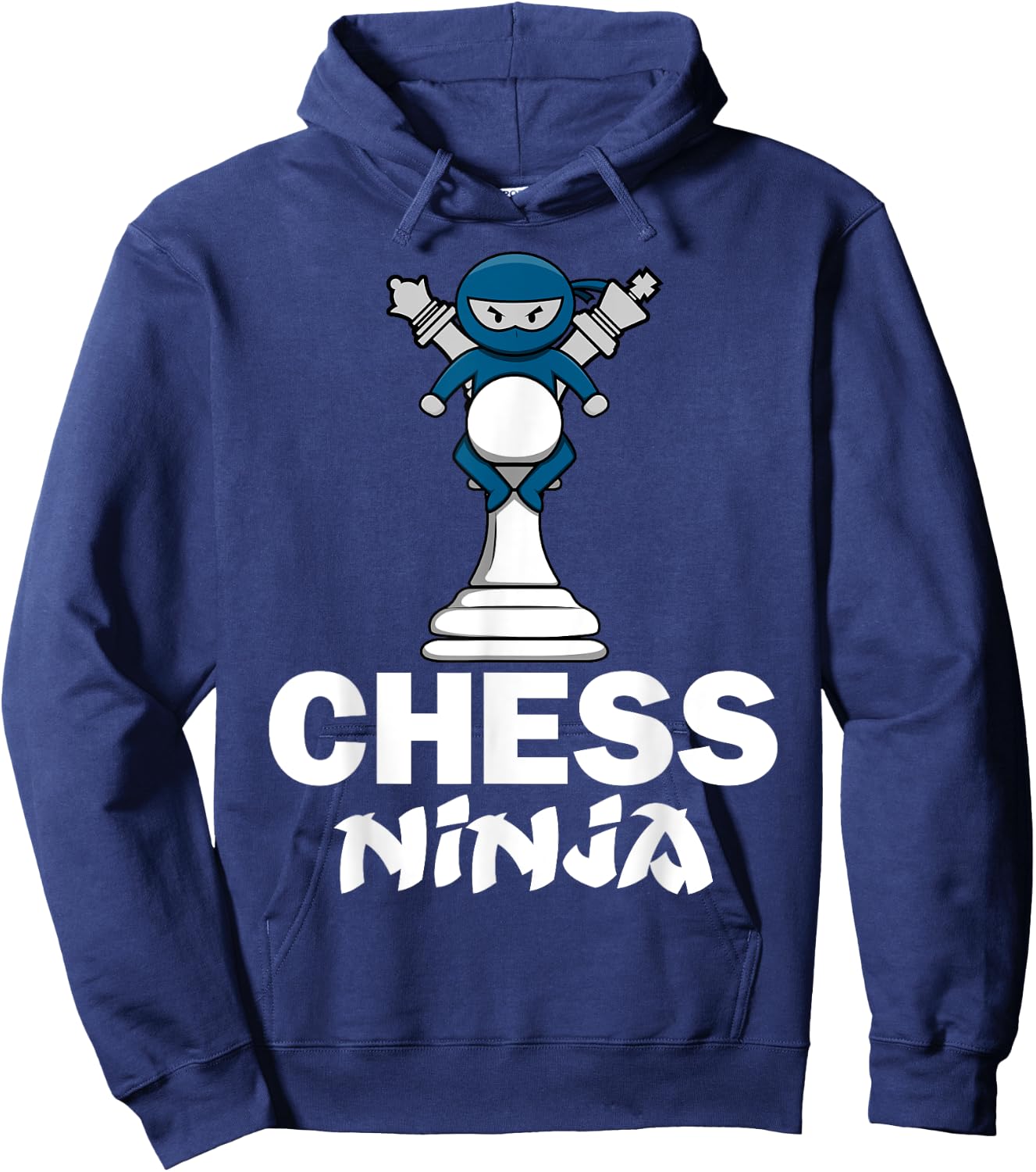 Cool Chess Design For Kids Boys Men Chess Player Chess Lover Hoodie - Hoodie | Navy