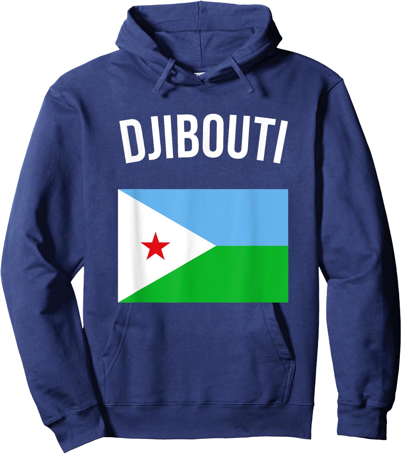 Djibouti Djiboutian Flag & Vacation Gift Hoodie - Hoodie | Navy