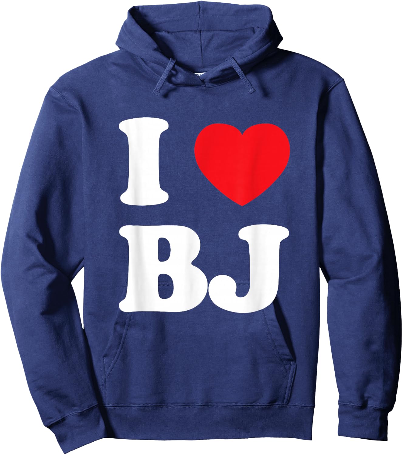 I love BJ Beijing Gift Hoodie - Hoodie | Navy
