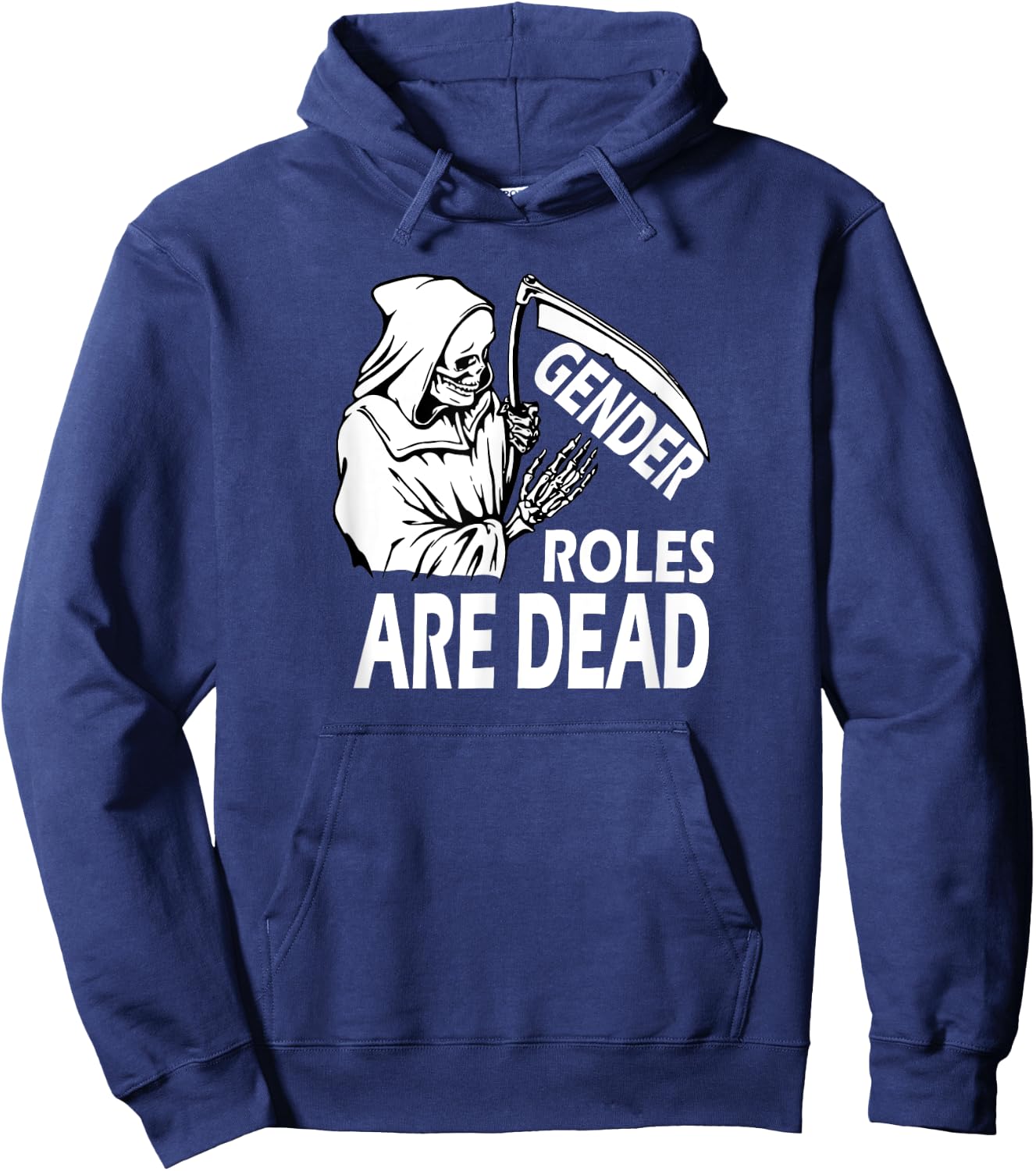 Gender Roles Are Dead Equal Rights Equality Feminist Hoodie - Hoodie | Navy
