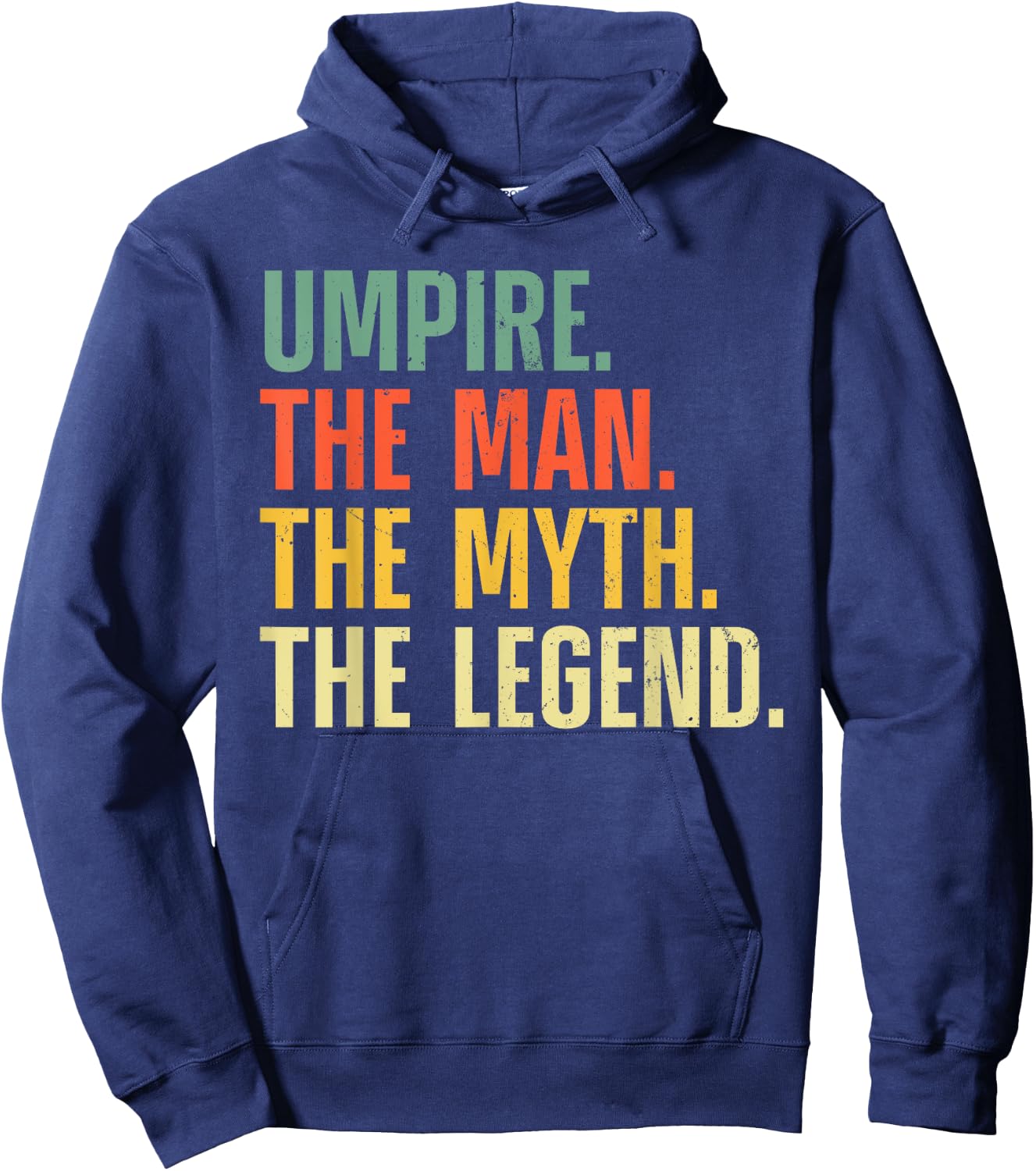 Cool Umpire Art Boys Sport Official Referee Umpire Hoodie - Hoodie | Navy