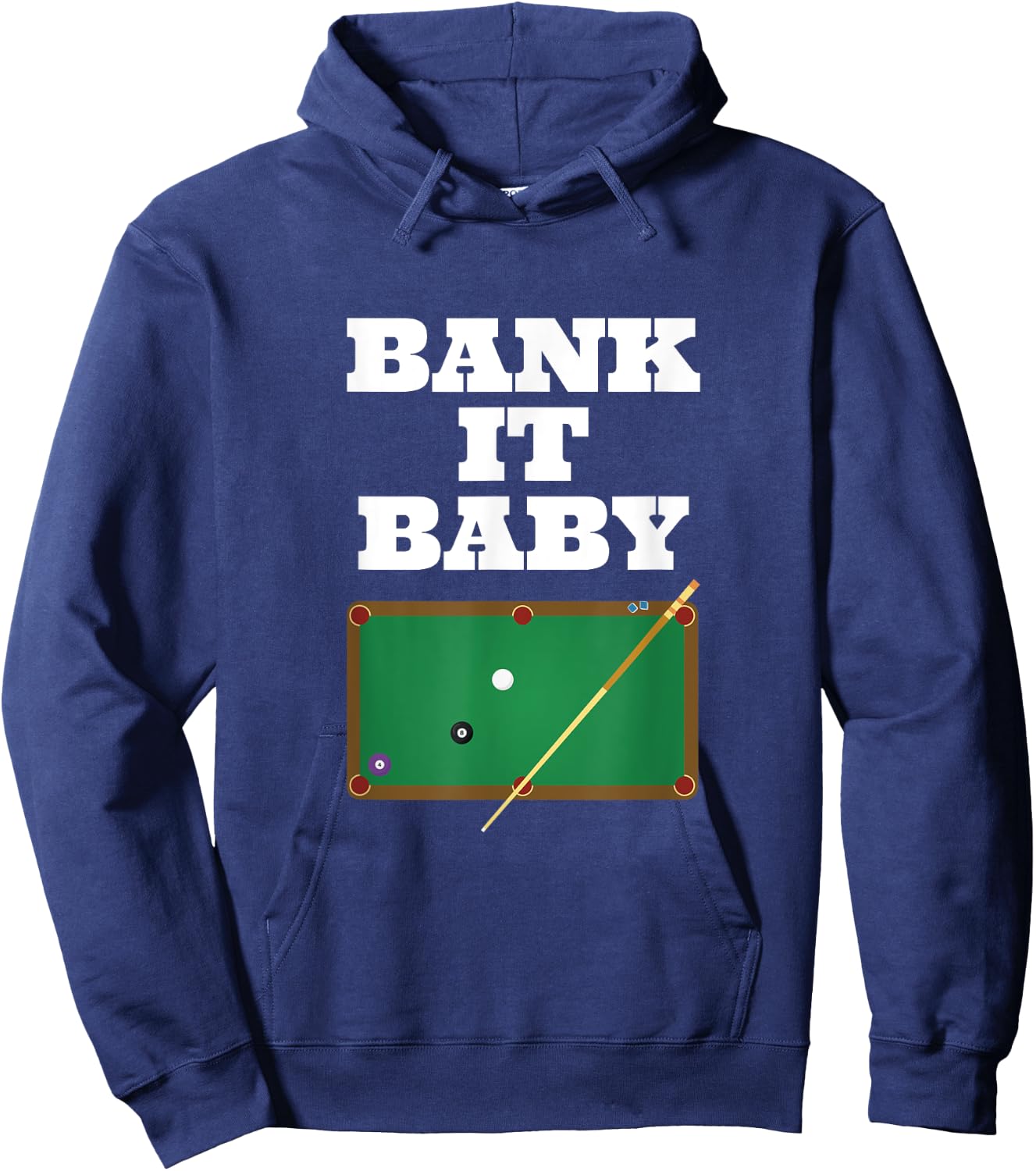 Billiards Pool Player Shirt Gift Men Women Bank Shot Hoodie - Hoodie | Navy