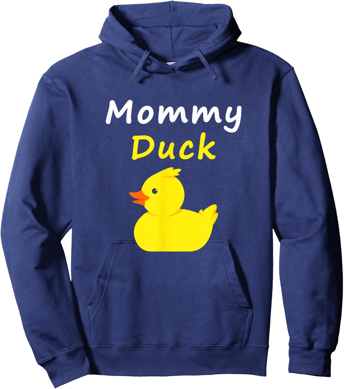 Mommy Duck Rubber Duck Hoodie - Hoodie | Navy