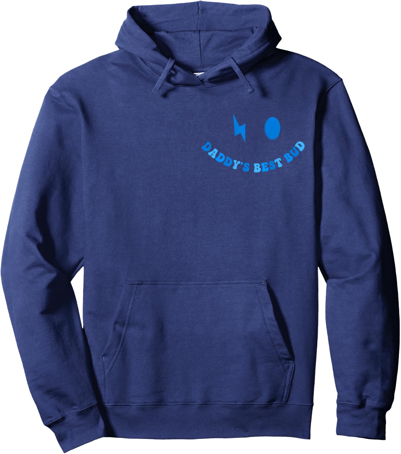 (2sides) Dad's Best Bud Father's Day Hoodie - Hoodie | Navy