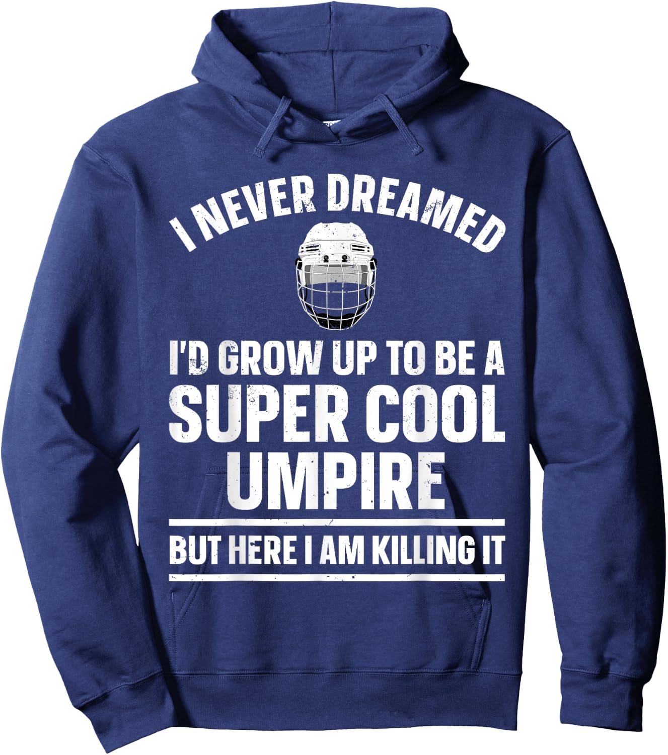 Cool Umpire Design Women Kids Sports Referee Umpire Hoodie - Hoodie | Navy