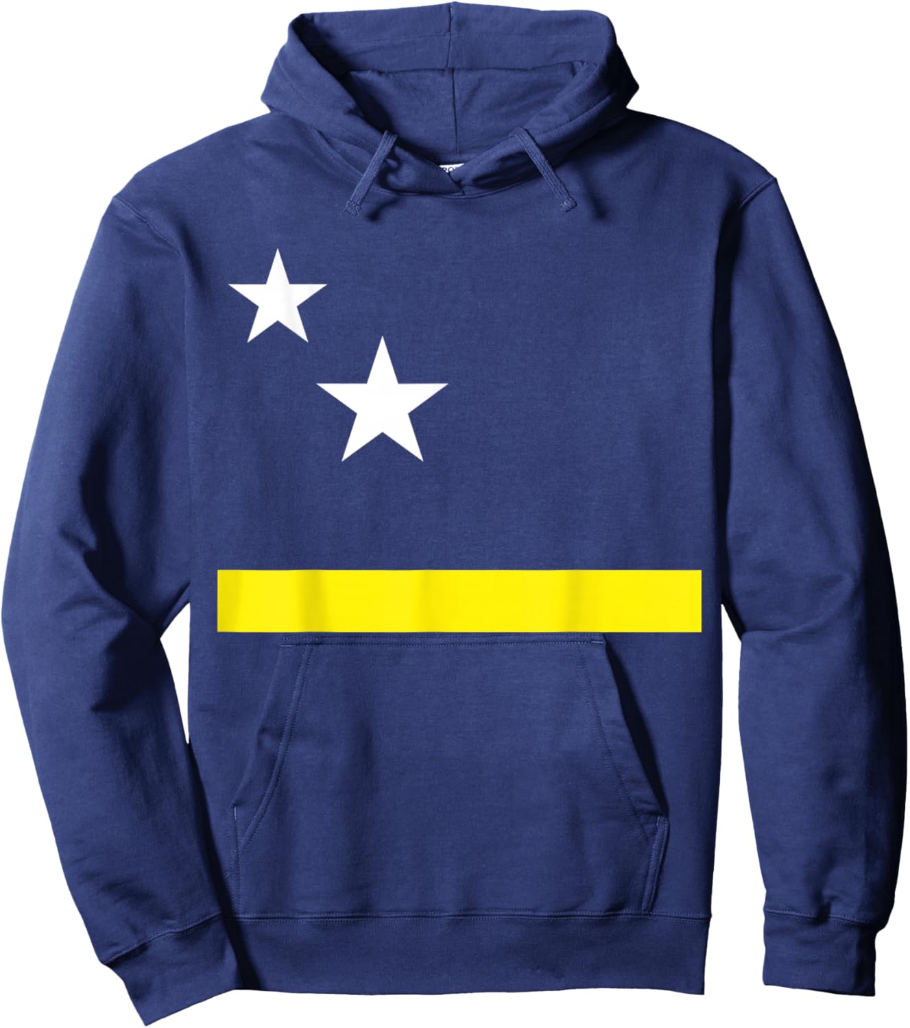 Curacao,Flag of Curacao,Curacao Flag Hoodie - Hoodie | Navy