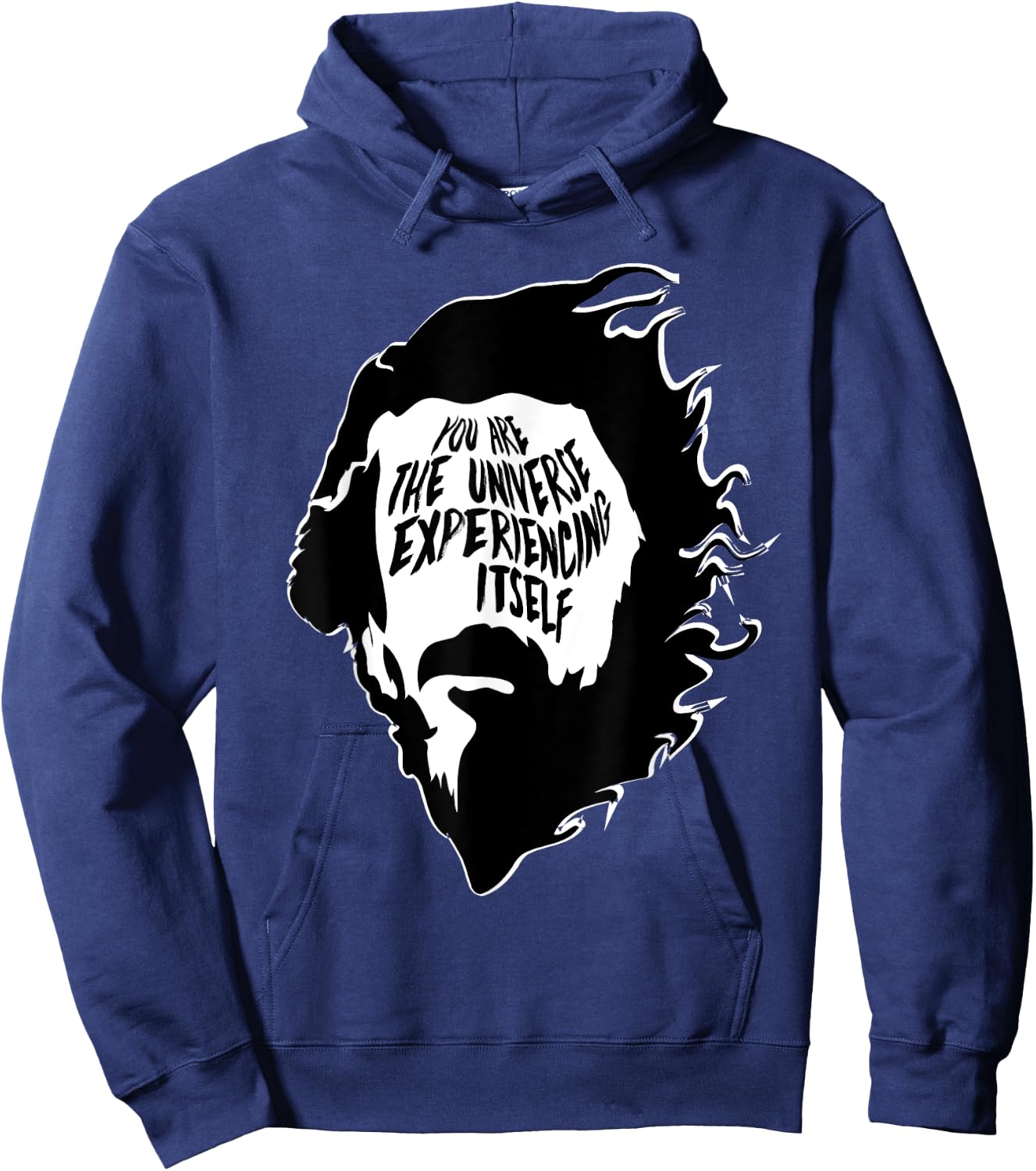 Alan Watts You Are The Universe Experiencing Itself Hoodie - Hoodie | Navy