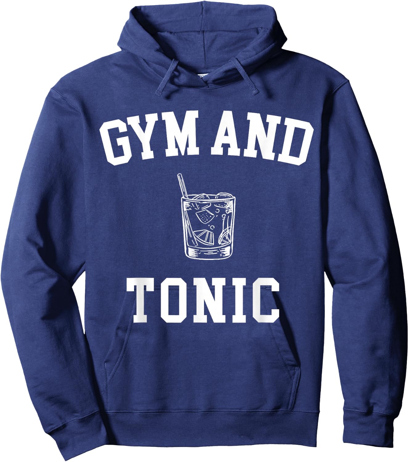 Gym And Tonic Hoodie - Hoodie | Navy