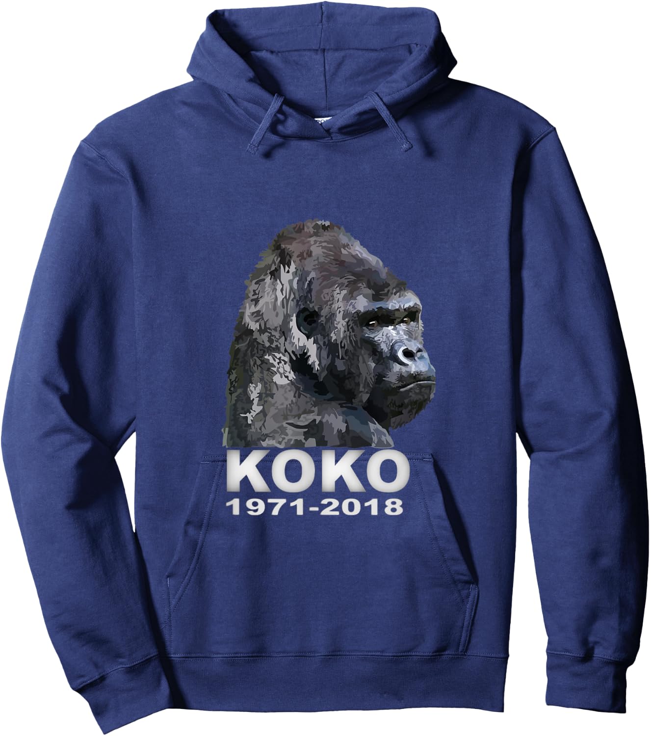 Koko The Gorilla Hoodie - Hoodie | Navy