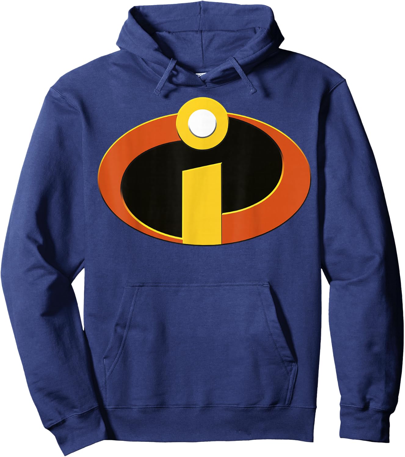 Disney Pixar Incredibles Movie Logo Hoodie - Hoodie | Navy