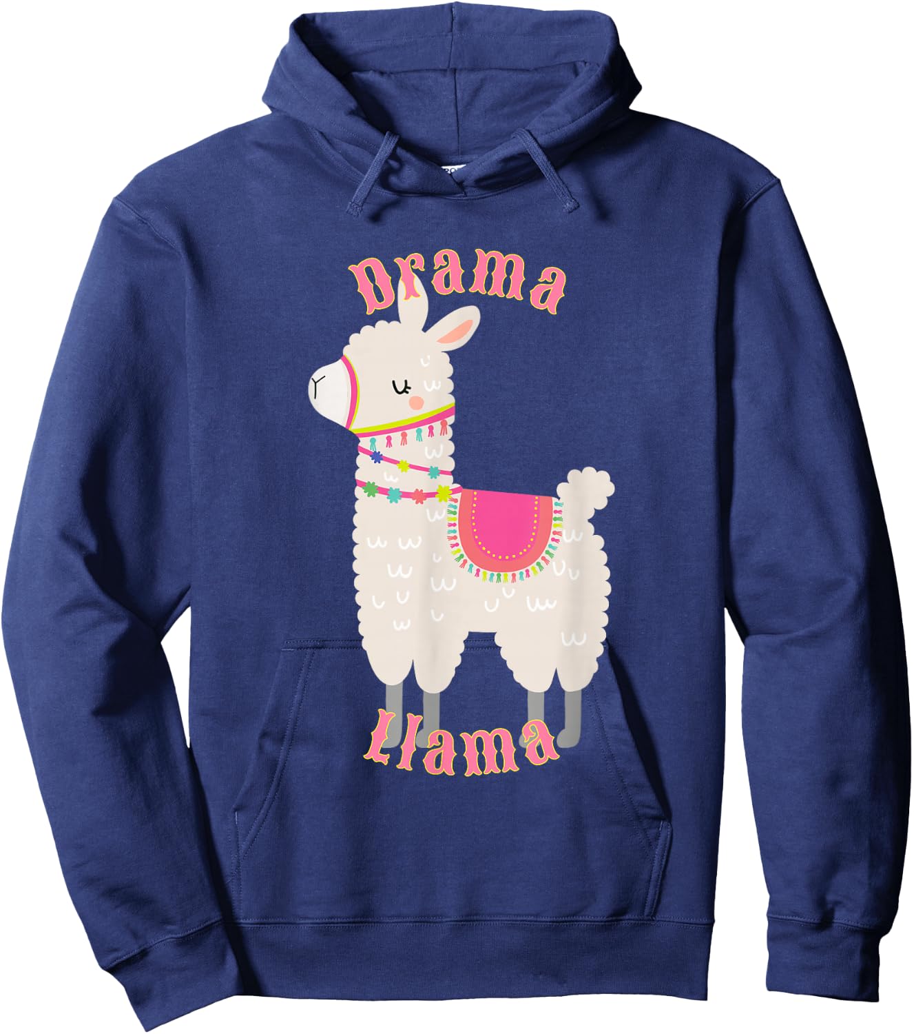 Drama Llama for Adults and Kids Hoodie - Hoodie | Navy