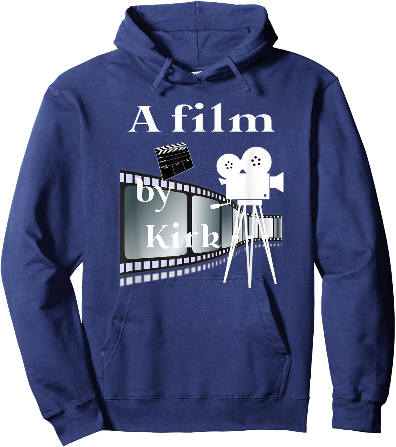 A film by Kirk Funny Hoodie - Hoodie | Navy