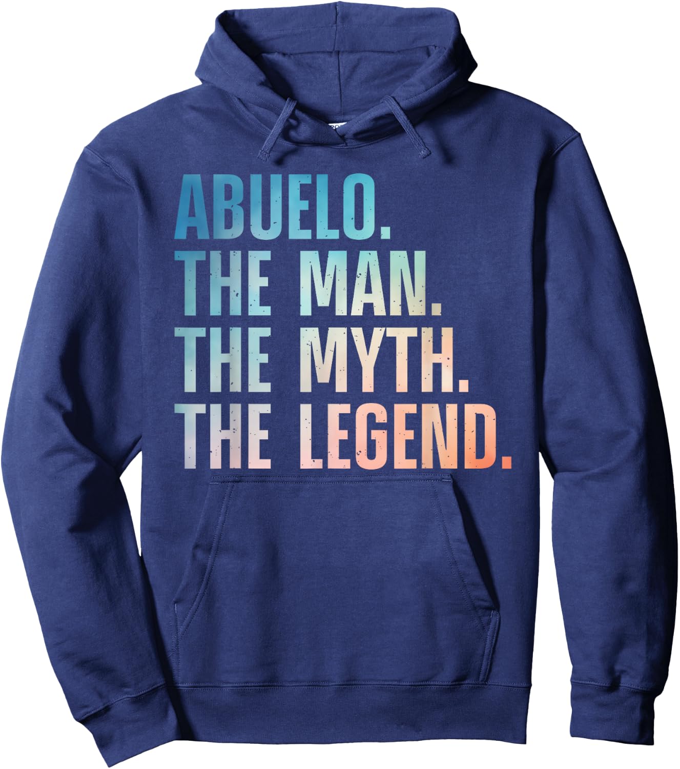 Abuelo Design For Grandpa Grandfather From Grandkids Abuelo Hoodie - Hoodie | Navy