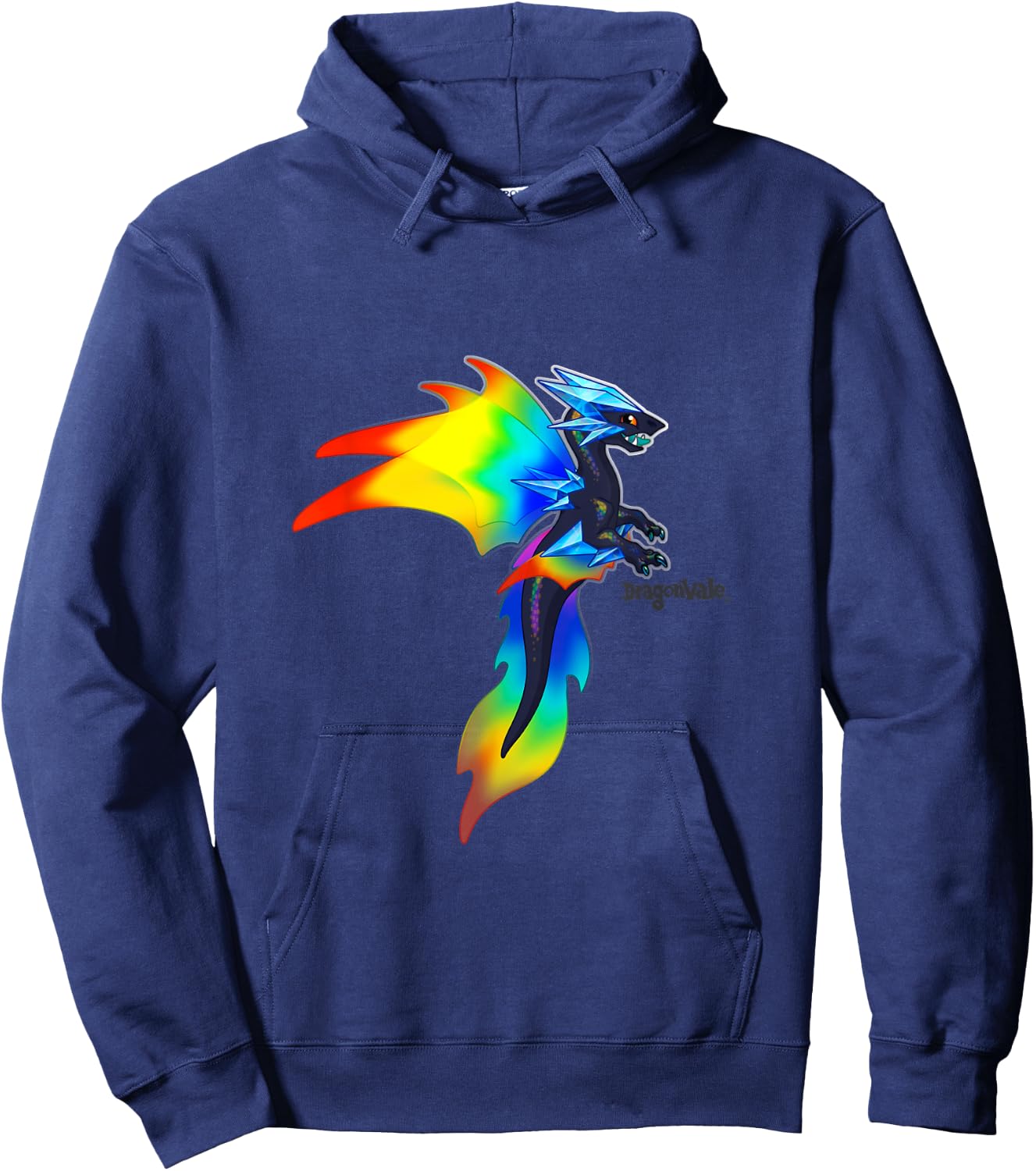 DragonVale: Prism Dragon Hoodie - Hoodie | Navy