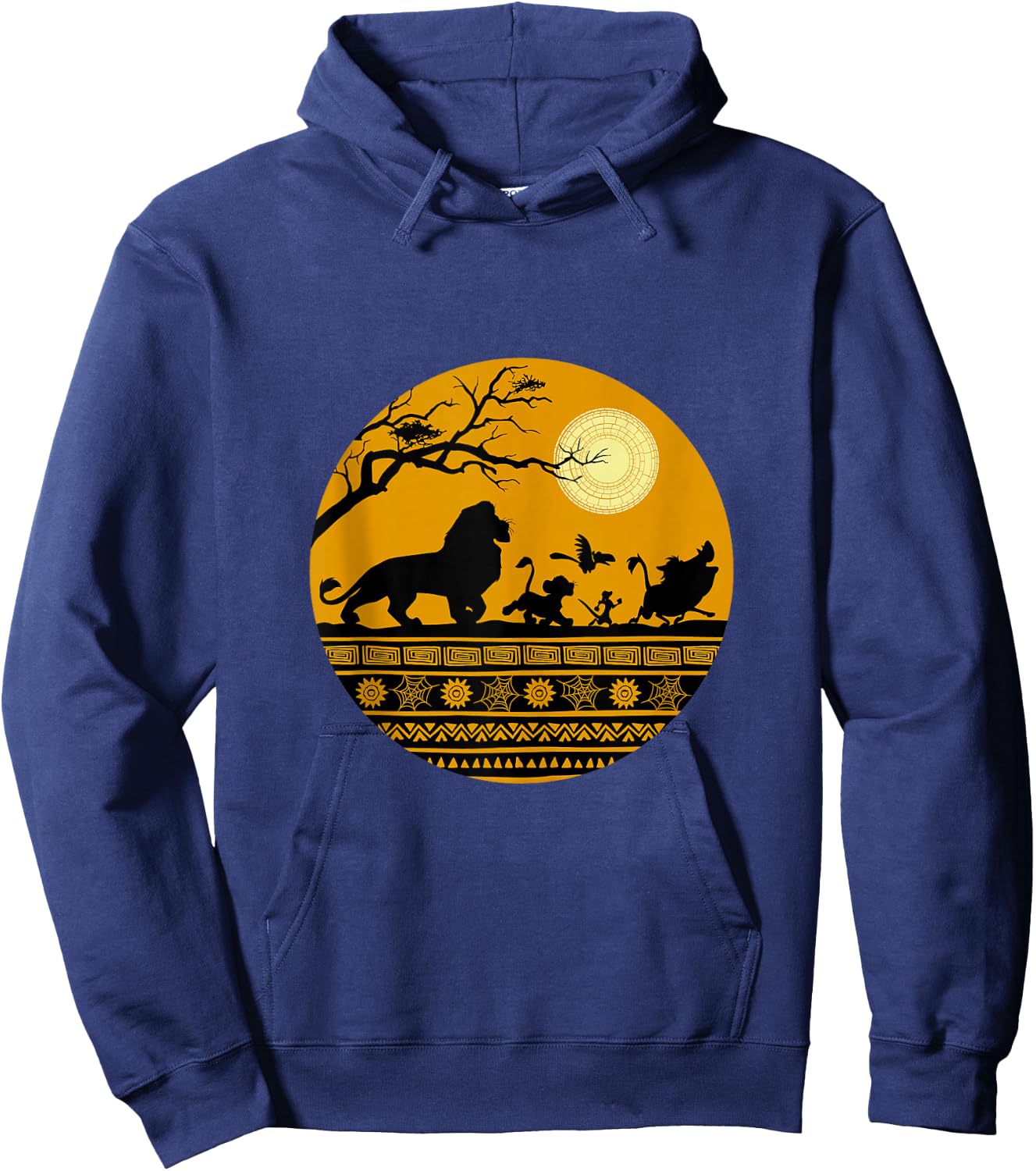 Disney The Lion King Halloween Circle Hoodie - Hoodie | Navy