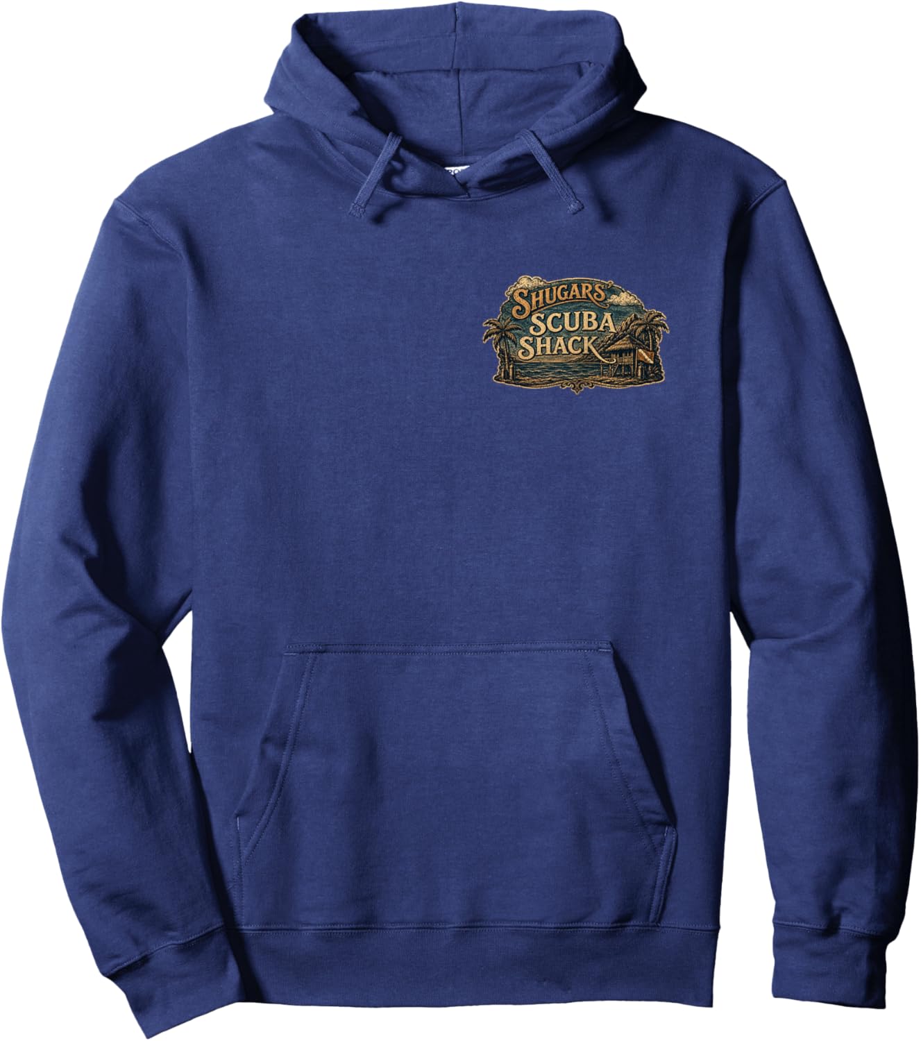Cayman BRAC Scuba Diving Trip Vintage Design Hoodie - Hoodie | Navy